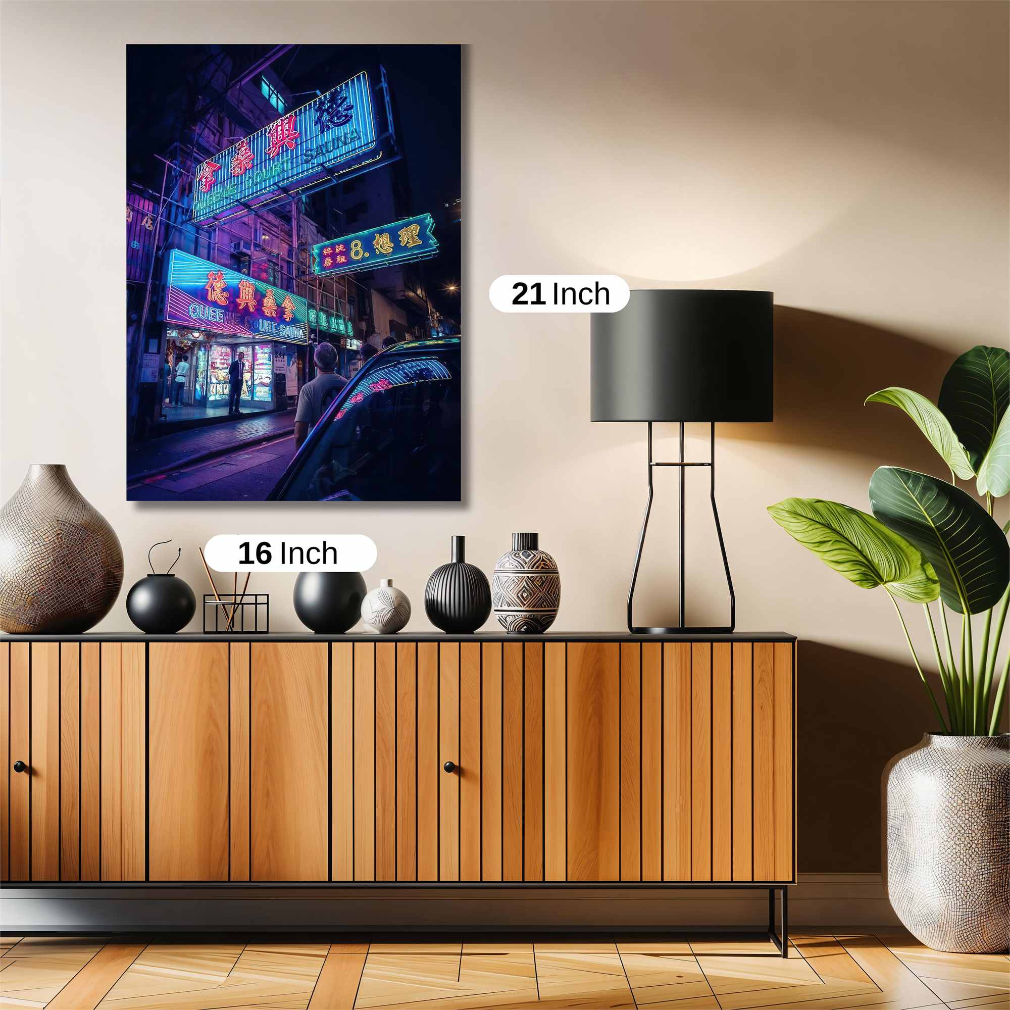 Neon Reverie Safe Wall Magnetic / M