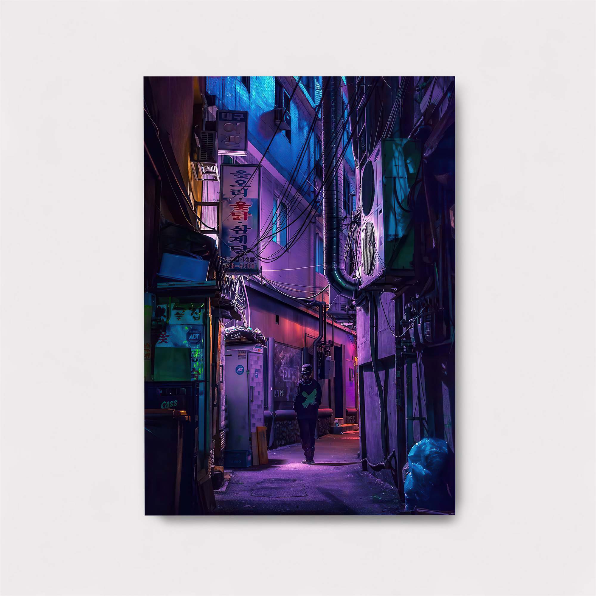 Cyberpunk Mystery Safe Wall Magnetic / M