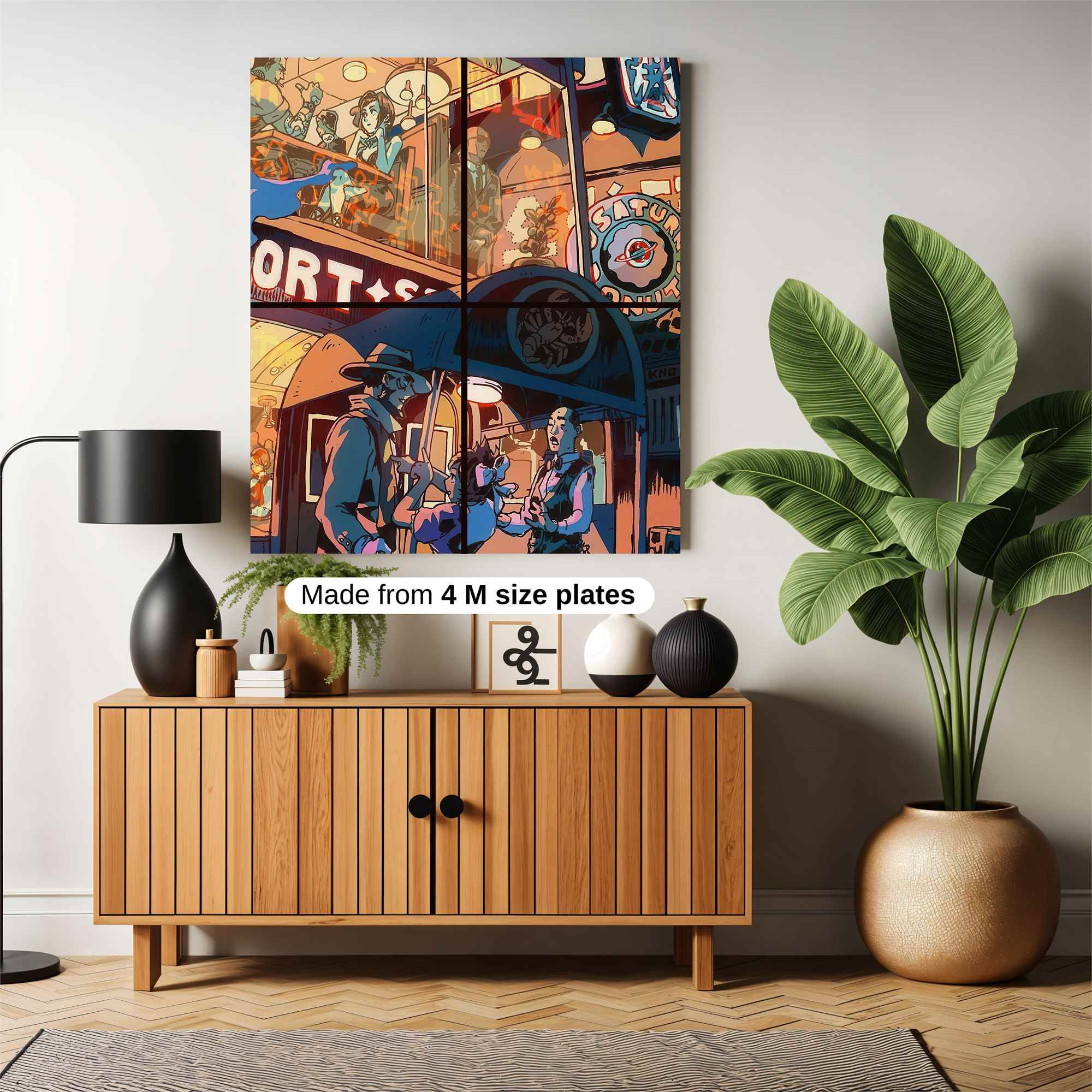 Noir Whirlwind Safe Wall Magnetic / M