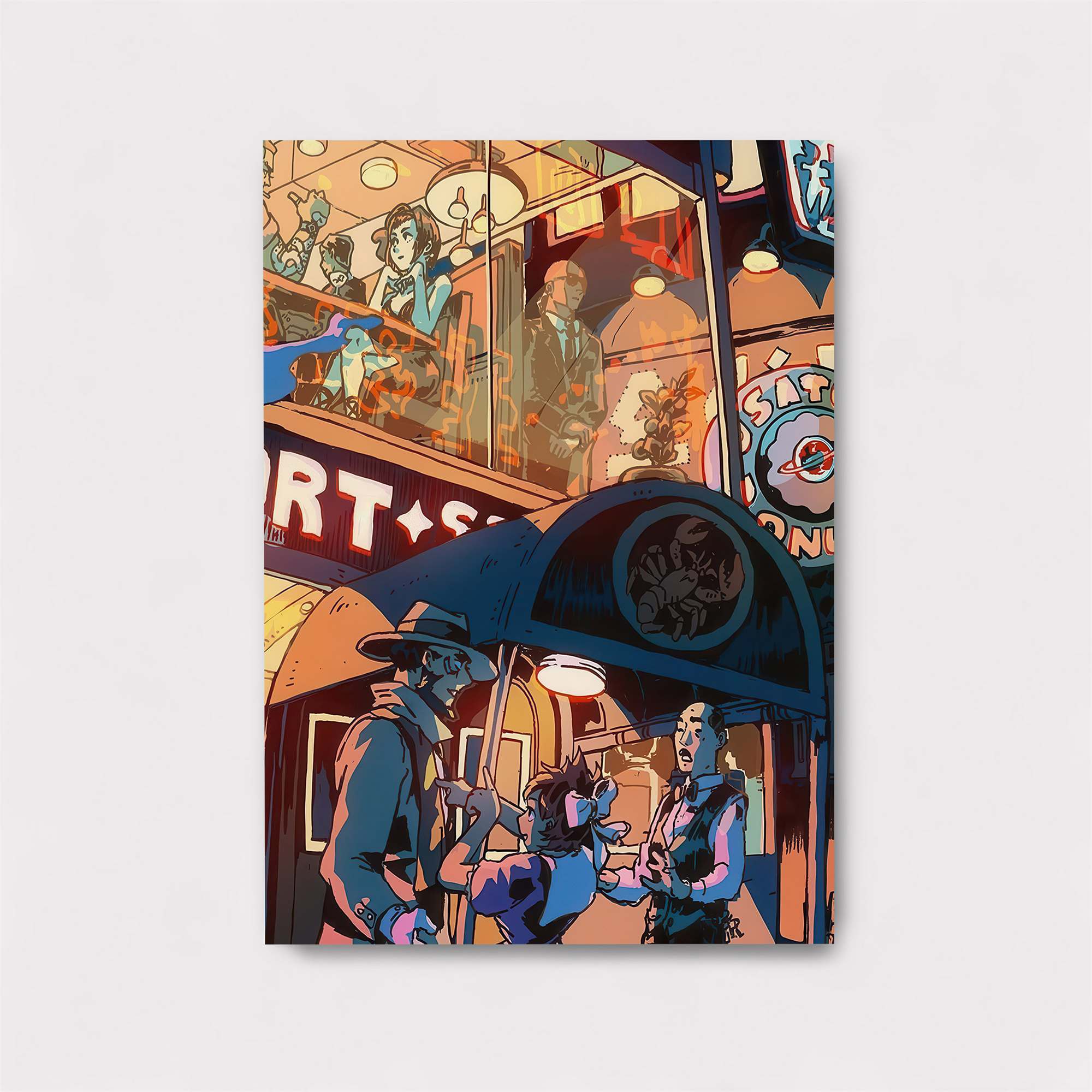 Noir Whirlwind Safe Wall Magnetic / M