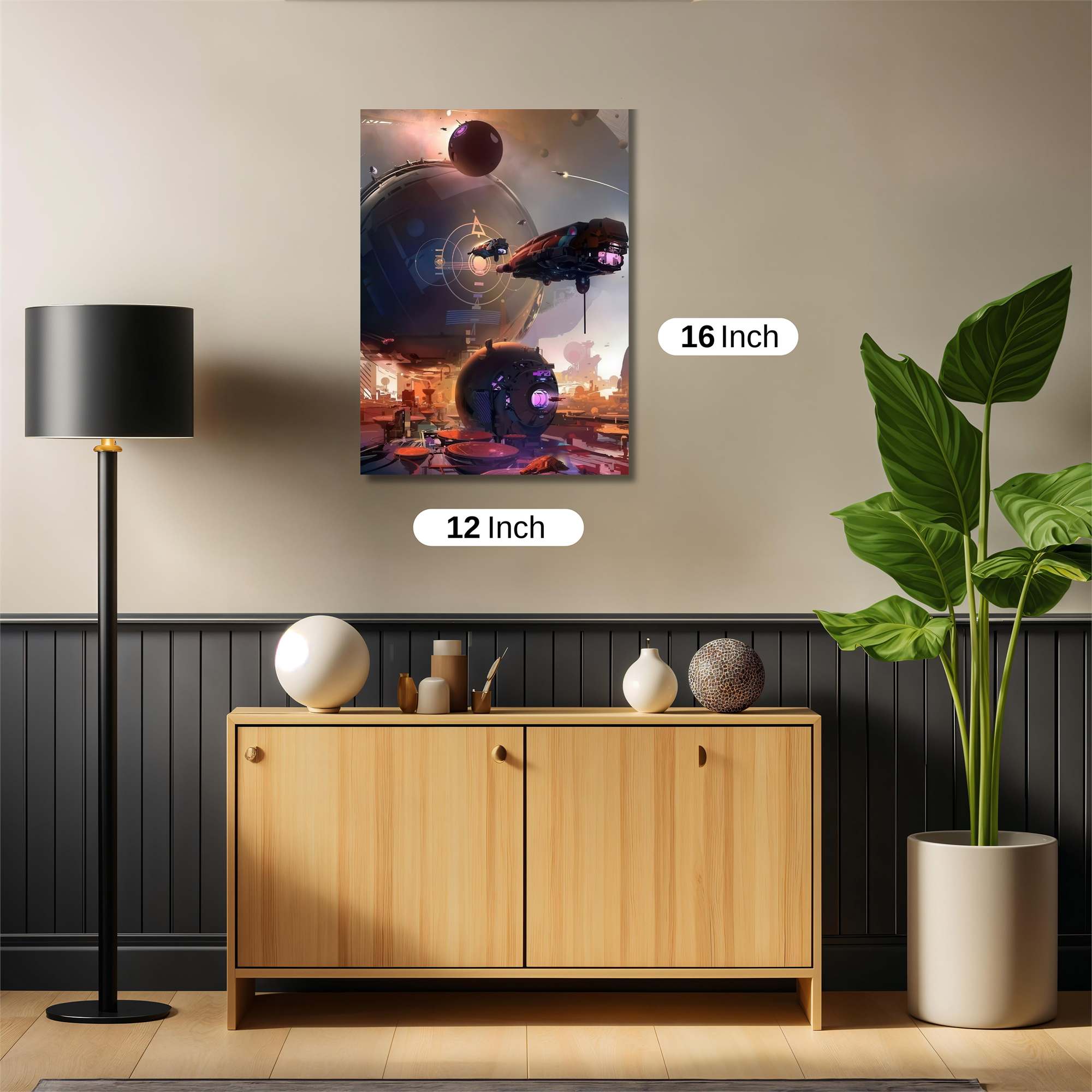 Galactic Odyssey Safe Wall Magnetic / M