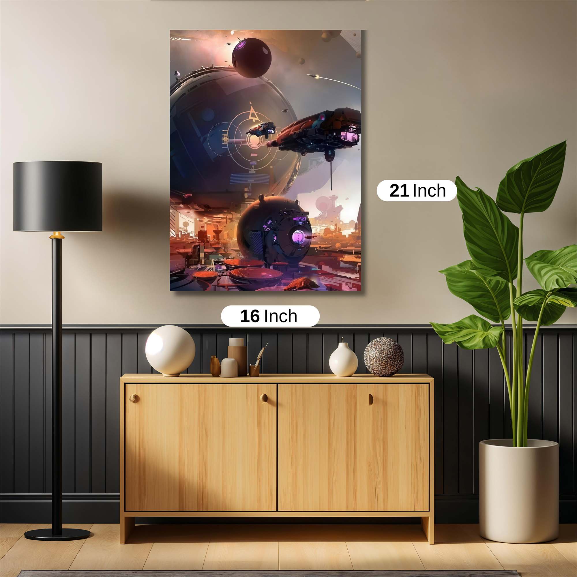 Galactic Odyssey Safe Wall Magnetic / M