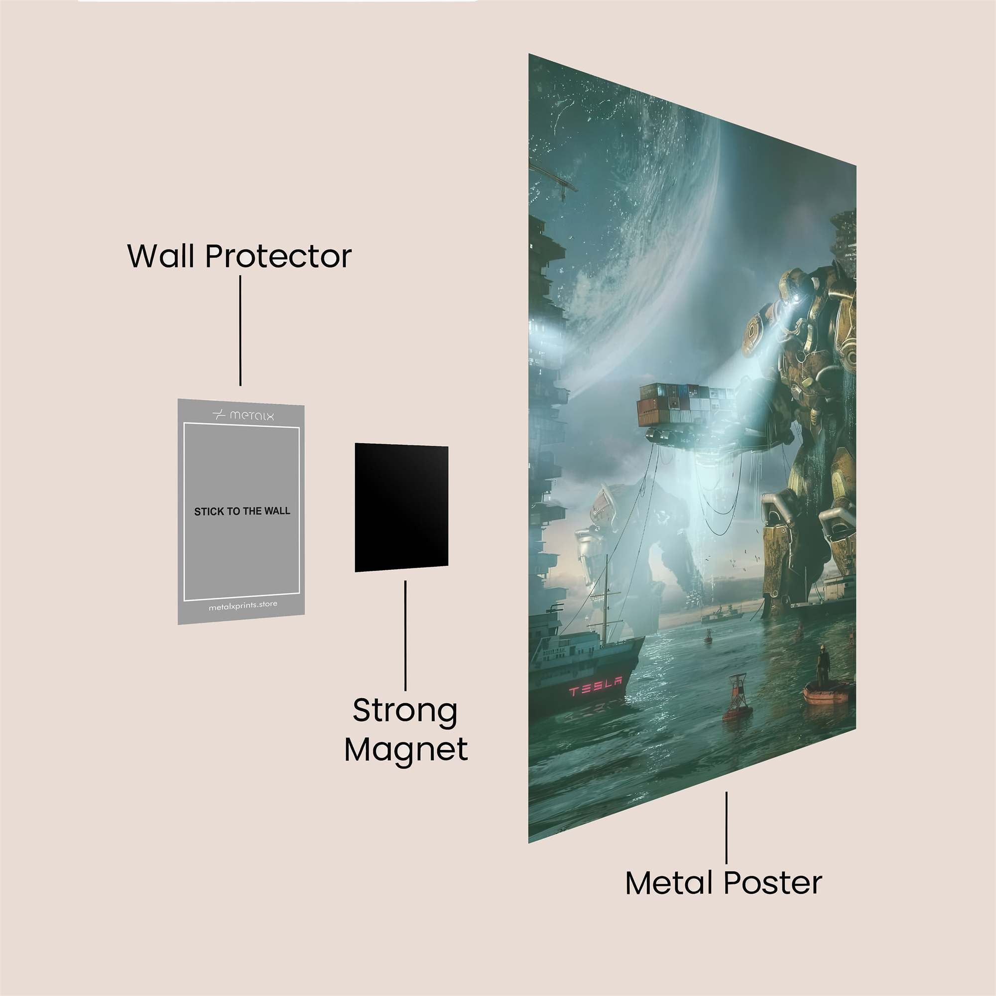 Titanic Guardian Safe Wall Magnetic / M