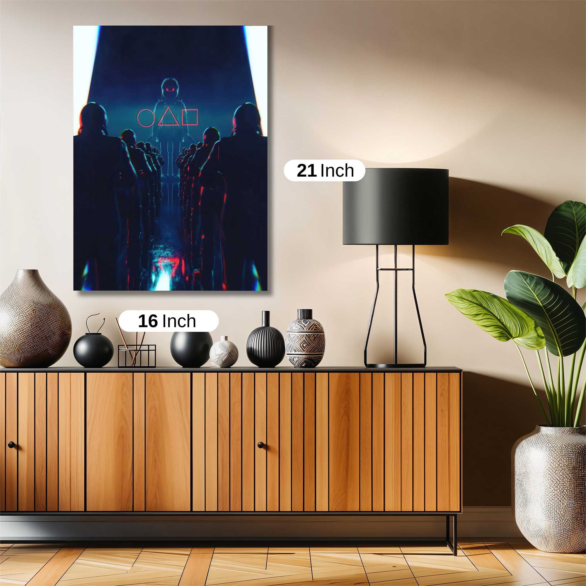 Squid Dystopia Safe Wall Magnetic / M