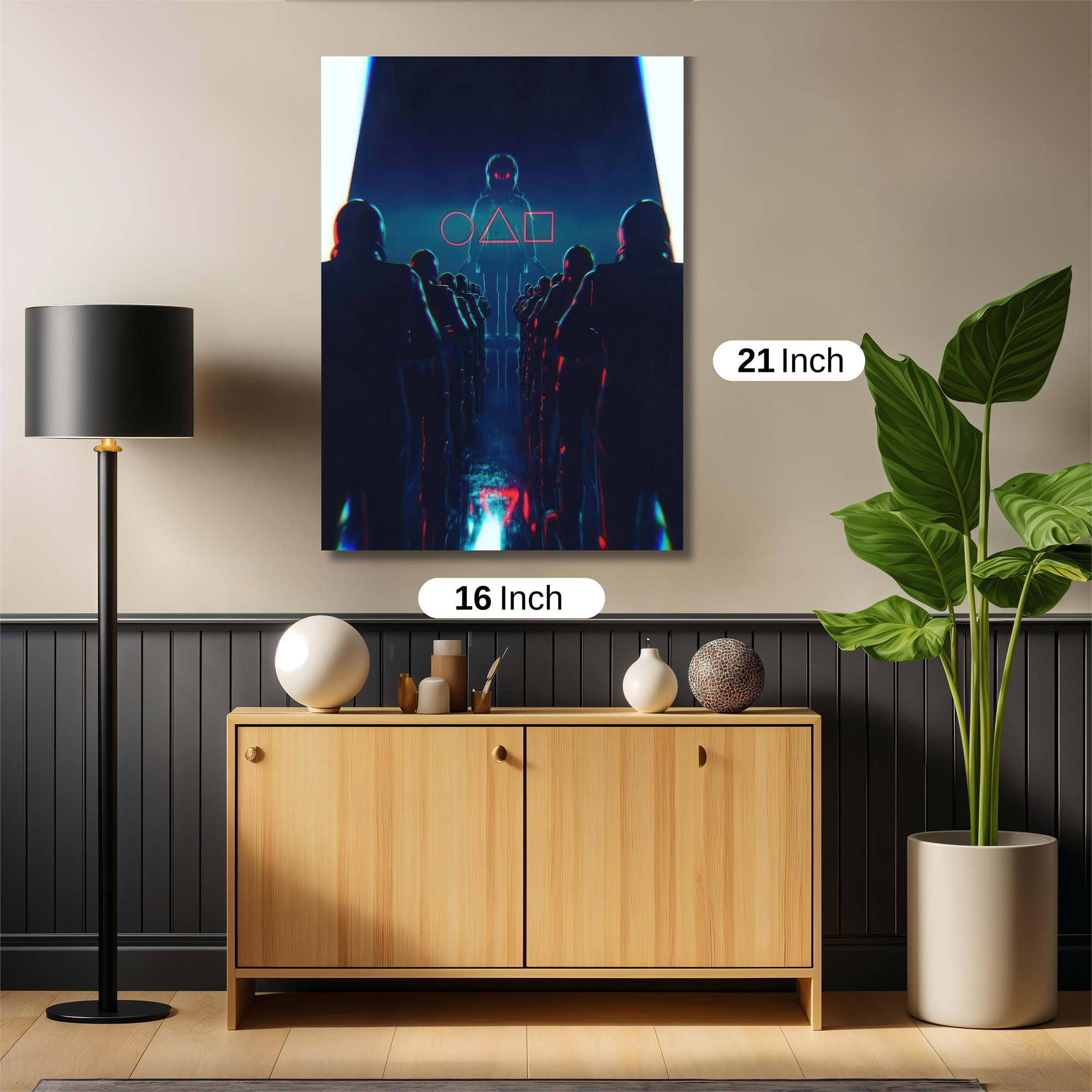 Squid Dystopia Safe Wall Magnetic / M