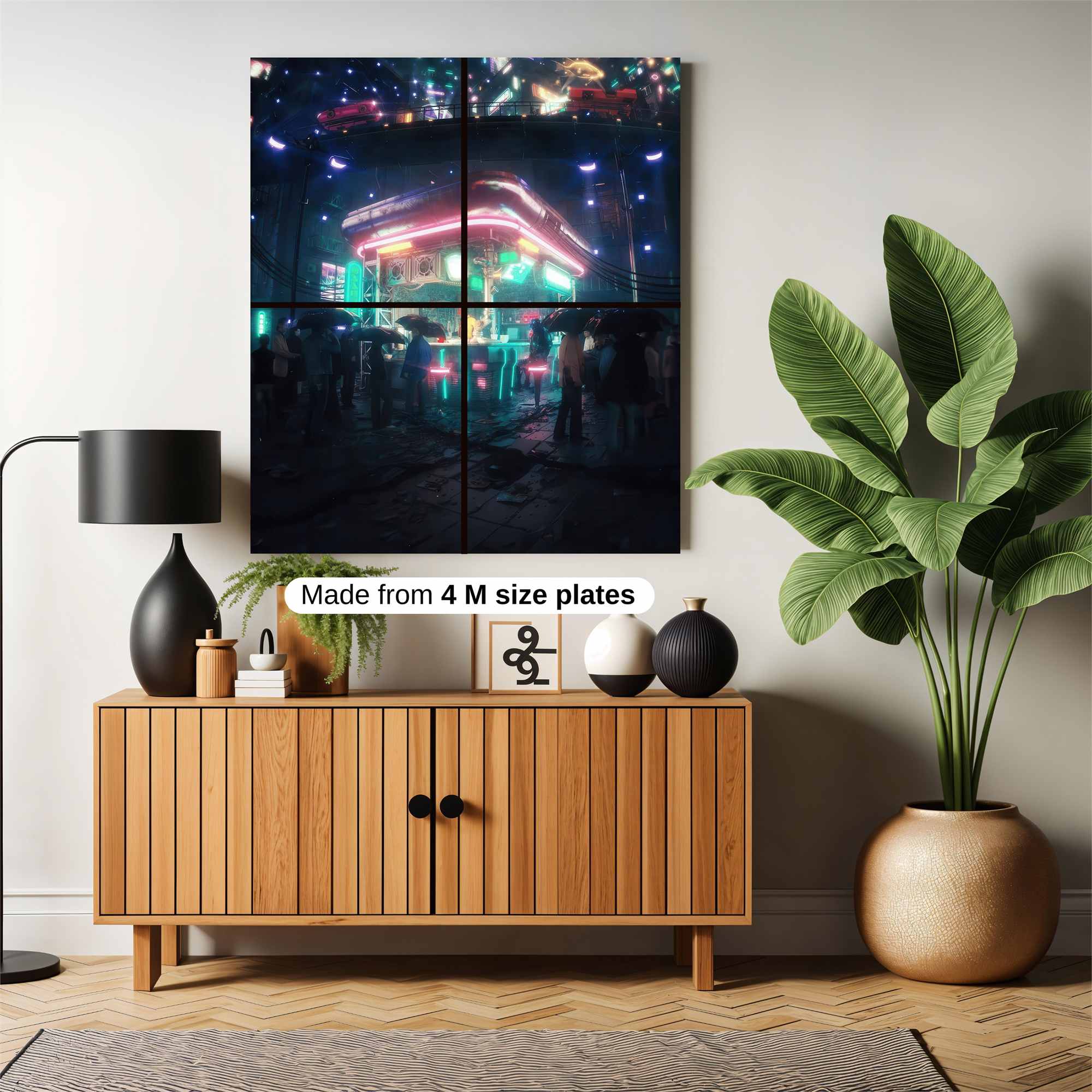 Neon Reverie Safe Wall Magnetic / M