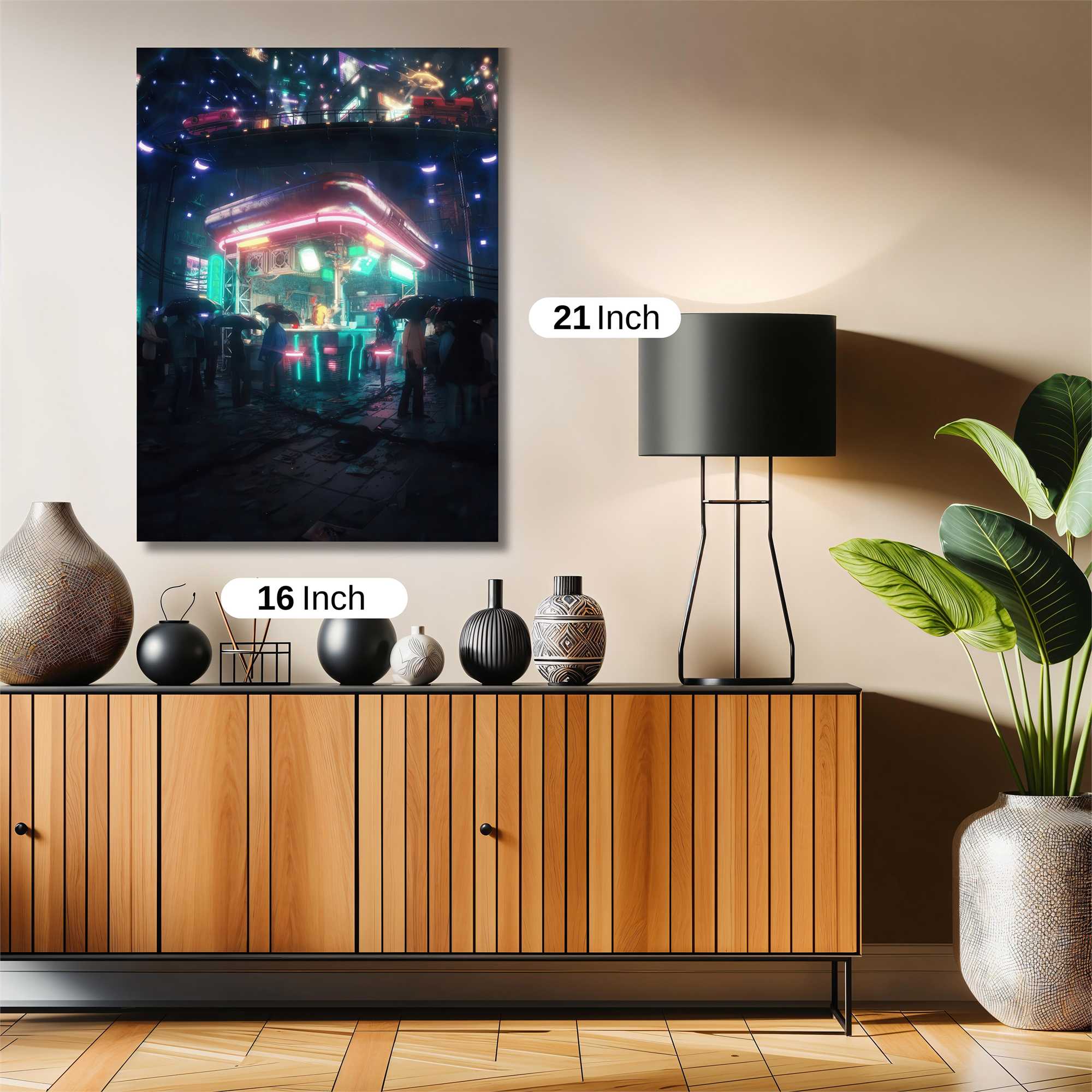 Neon Reverie Safe Wall Magnetic / M