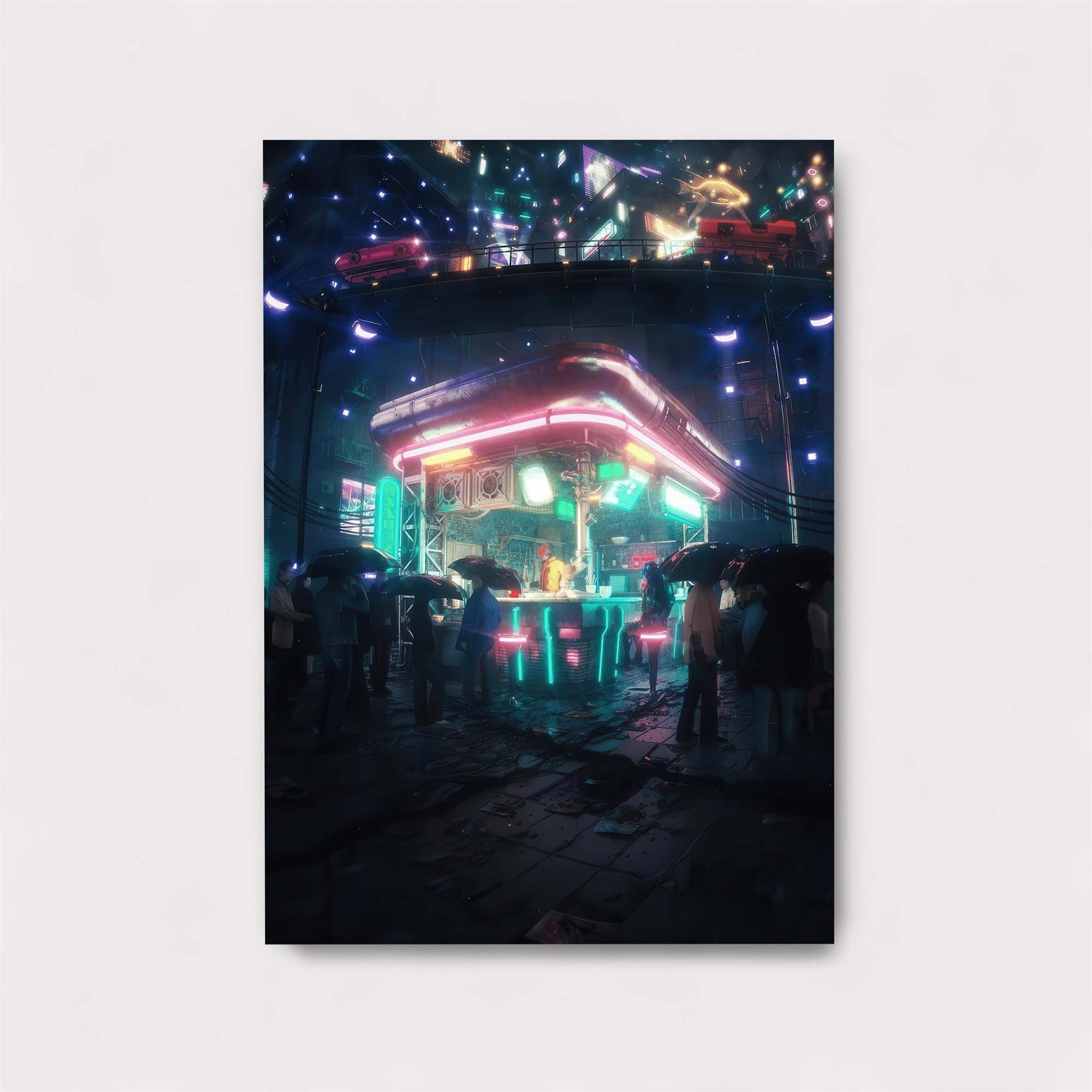 Neon Reverie Safe Wall Magnetic / M