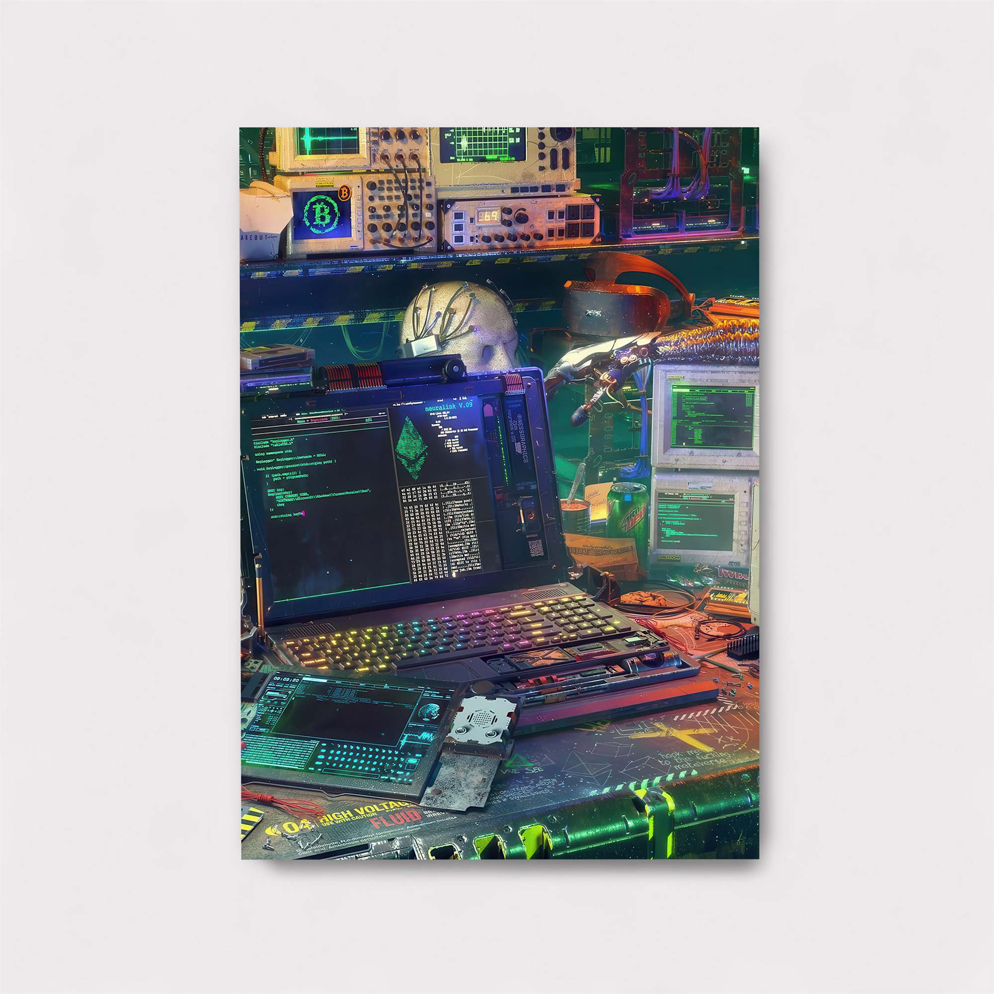 Cyber Lair Safe Wall Magnetic / M