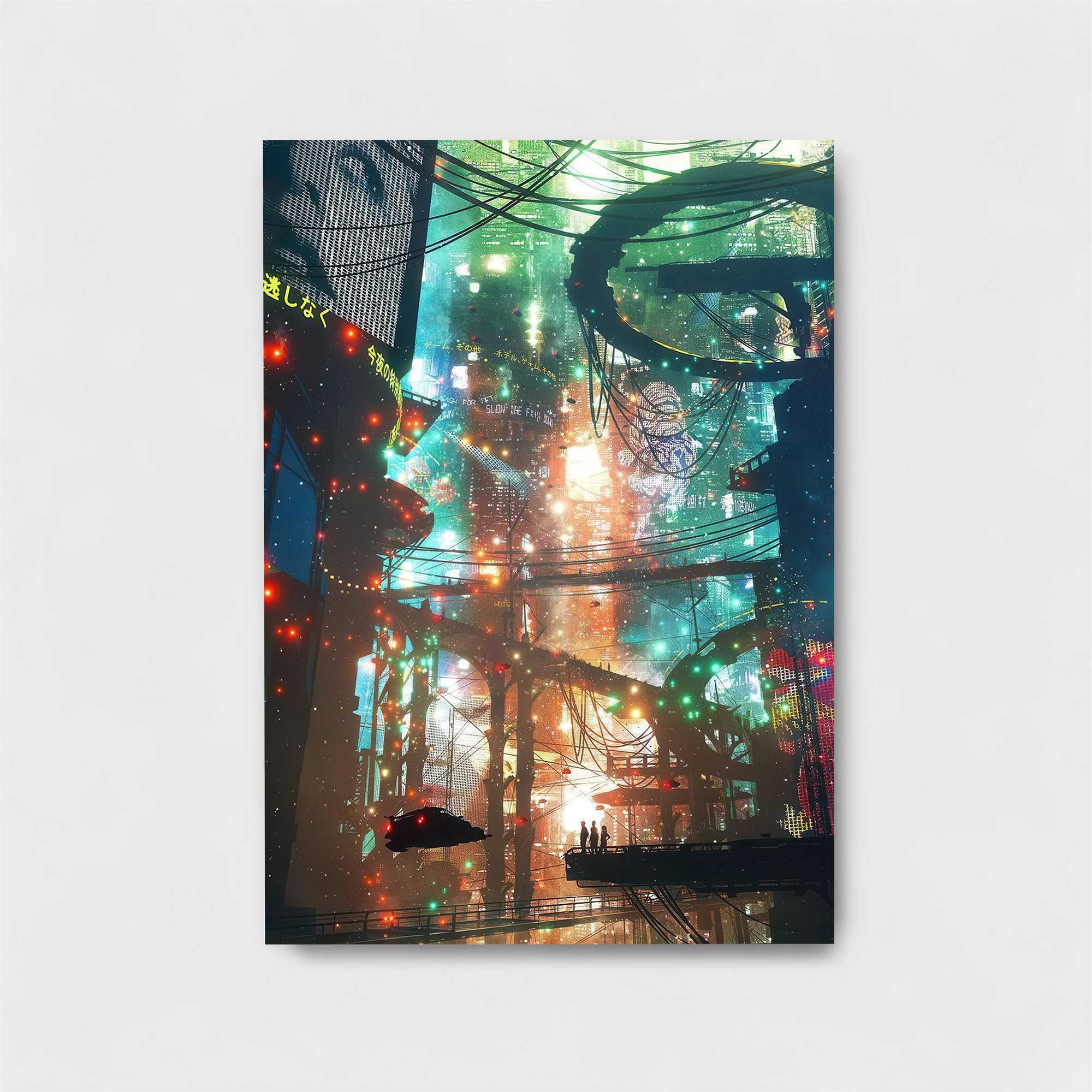 Neon Dreamscape Safe Wall Magnetic / M