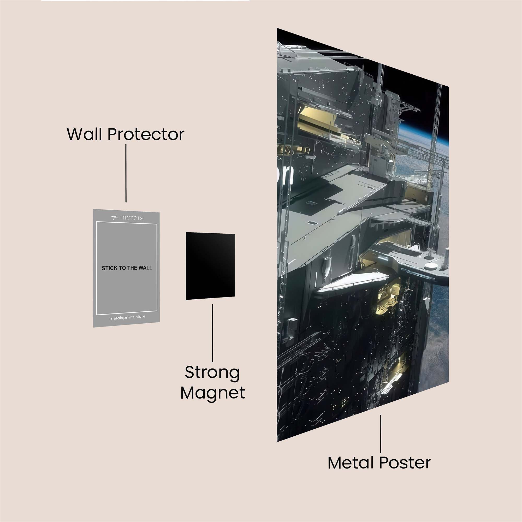 Cybernetic Enigma Safe Wall Magnetic / M