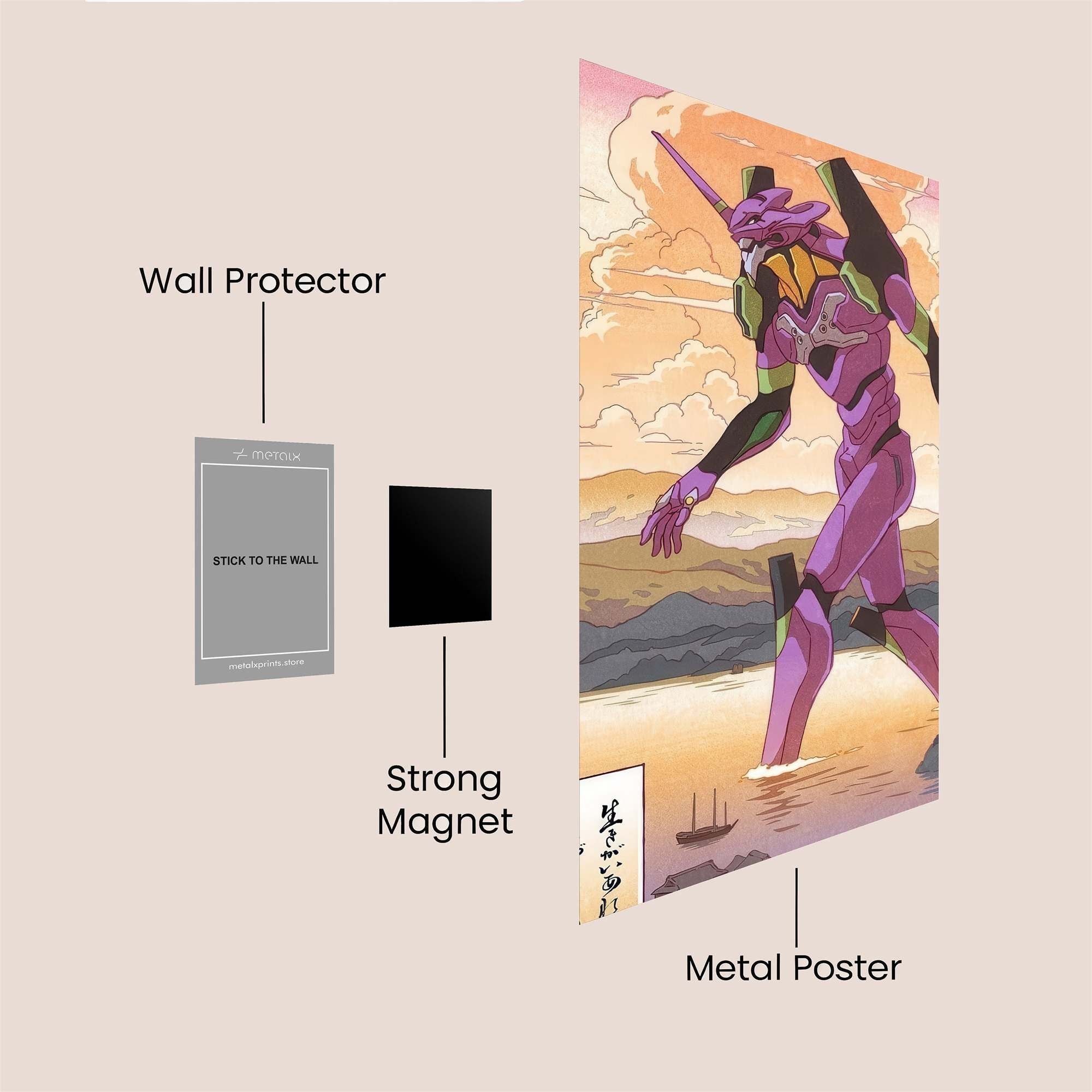 Evangelion Stroll Safe Wall Magnetic / M