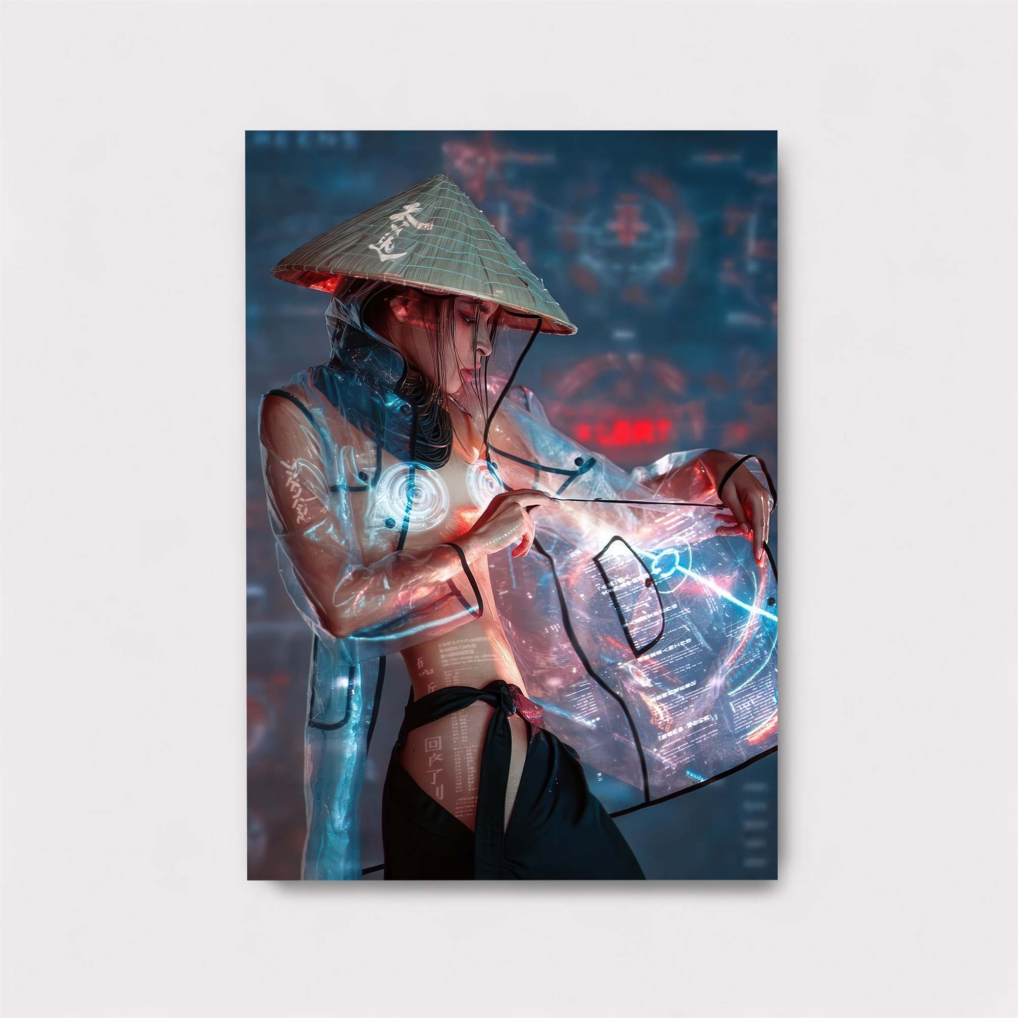 Futuristic Enigma Safe Wall Magnetic / M