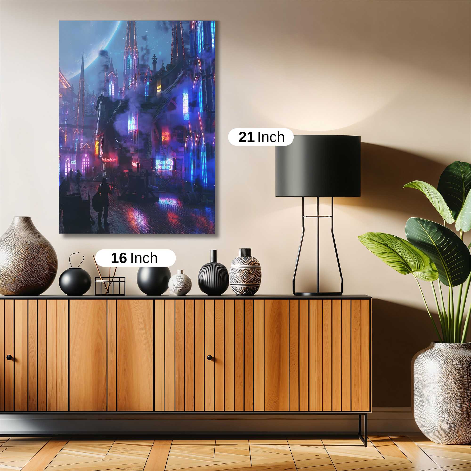 Neon Reverie Safe Wall Magnetic / M