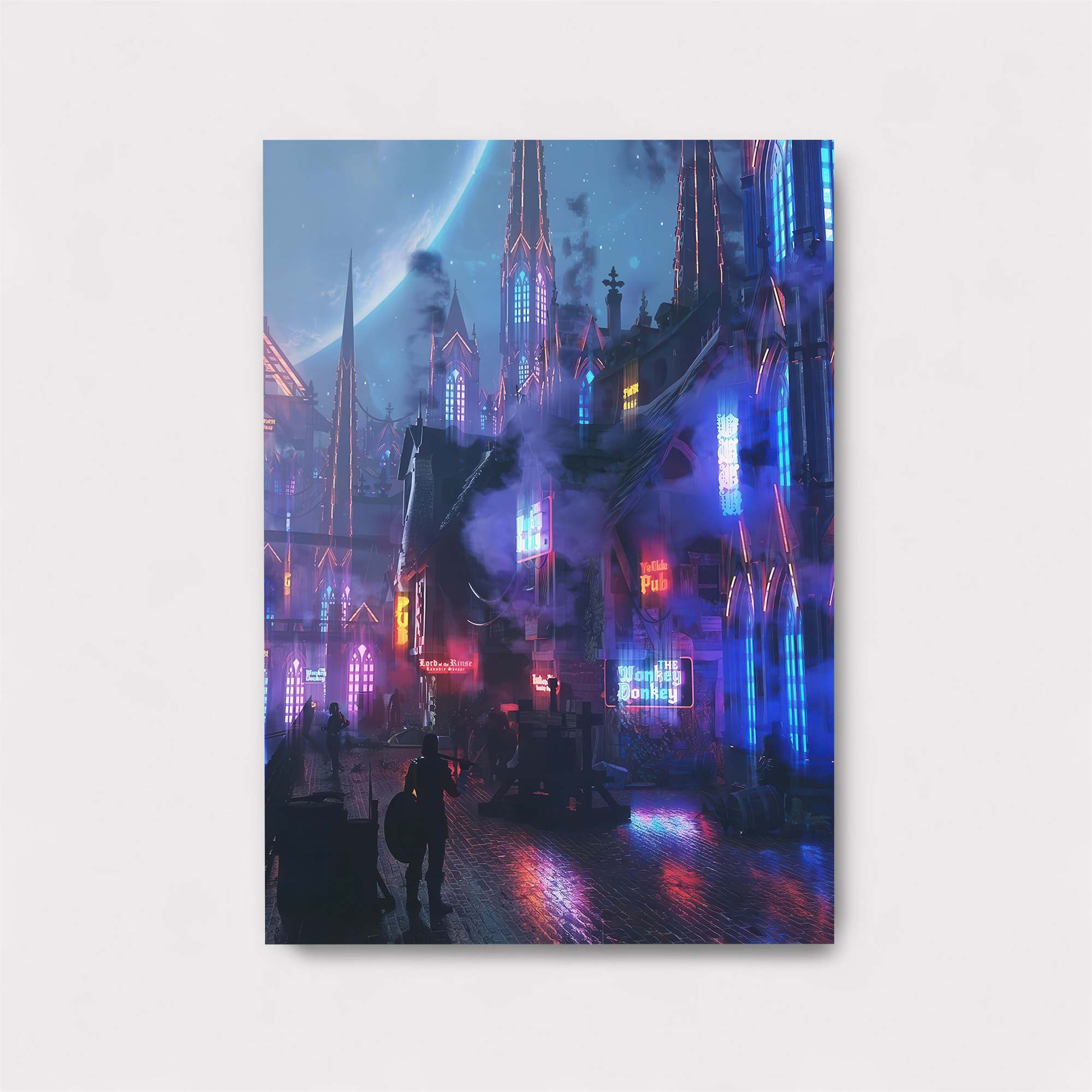 Neon Reverie Safe Wall Magnetic / M