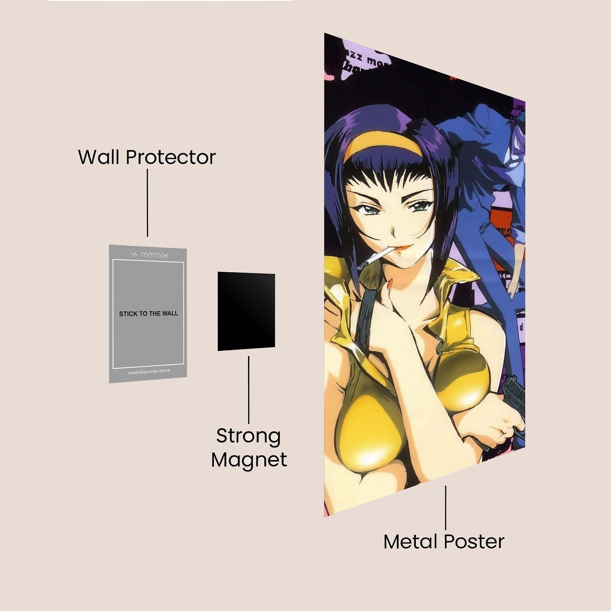 Bebop Intensity Safe Wall Magnetic / M