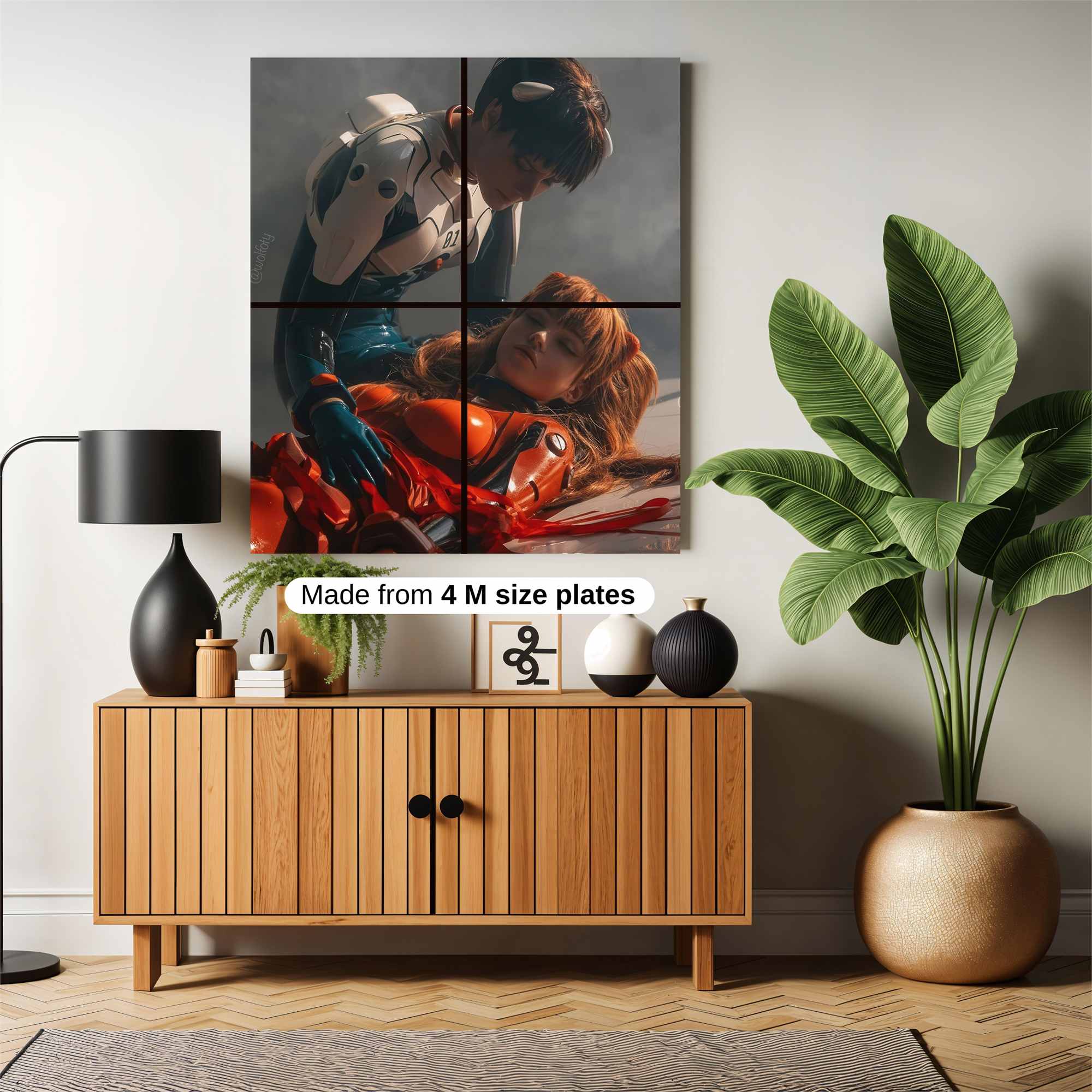 Evangelion Reverie Safe Wall Magnetic / M