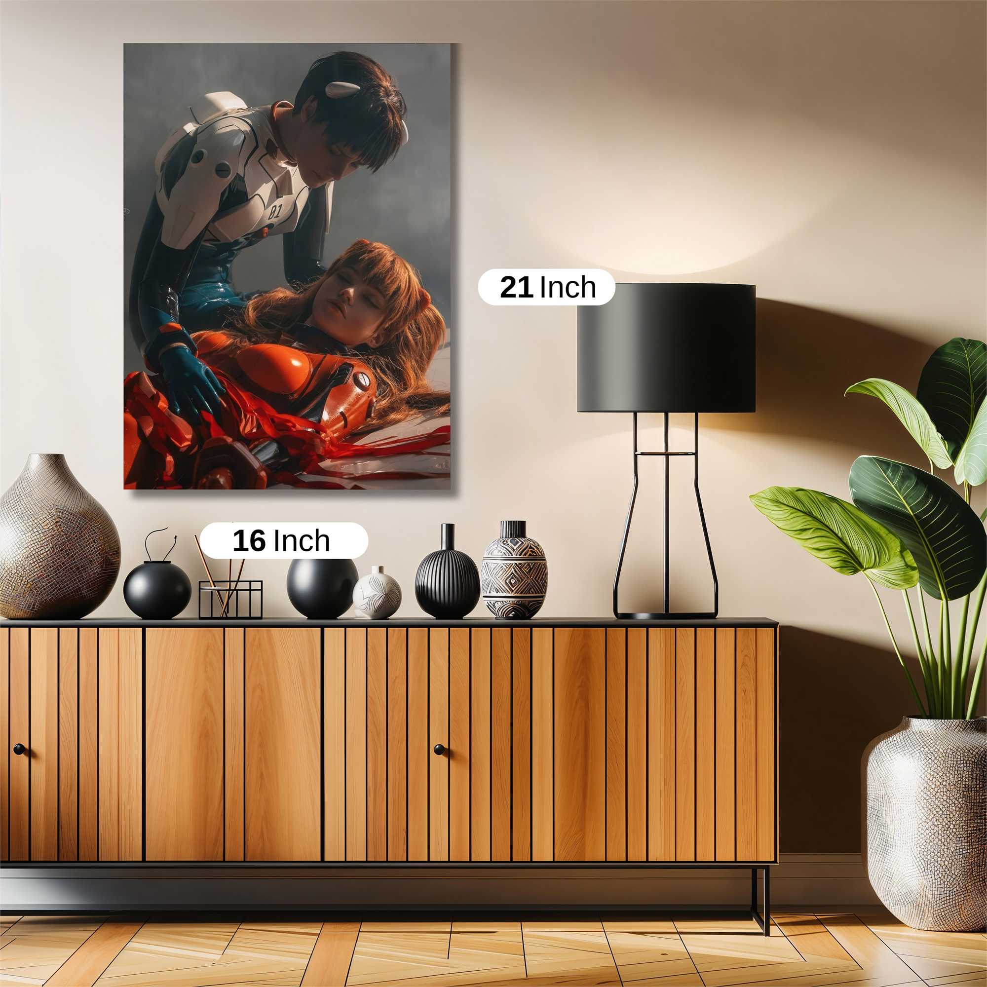 Evangelion Reverie Safe Wall Magnetic / M