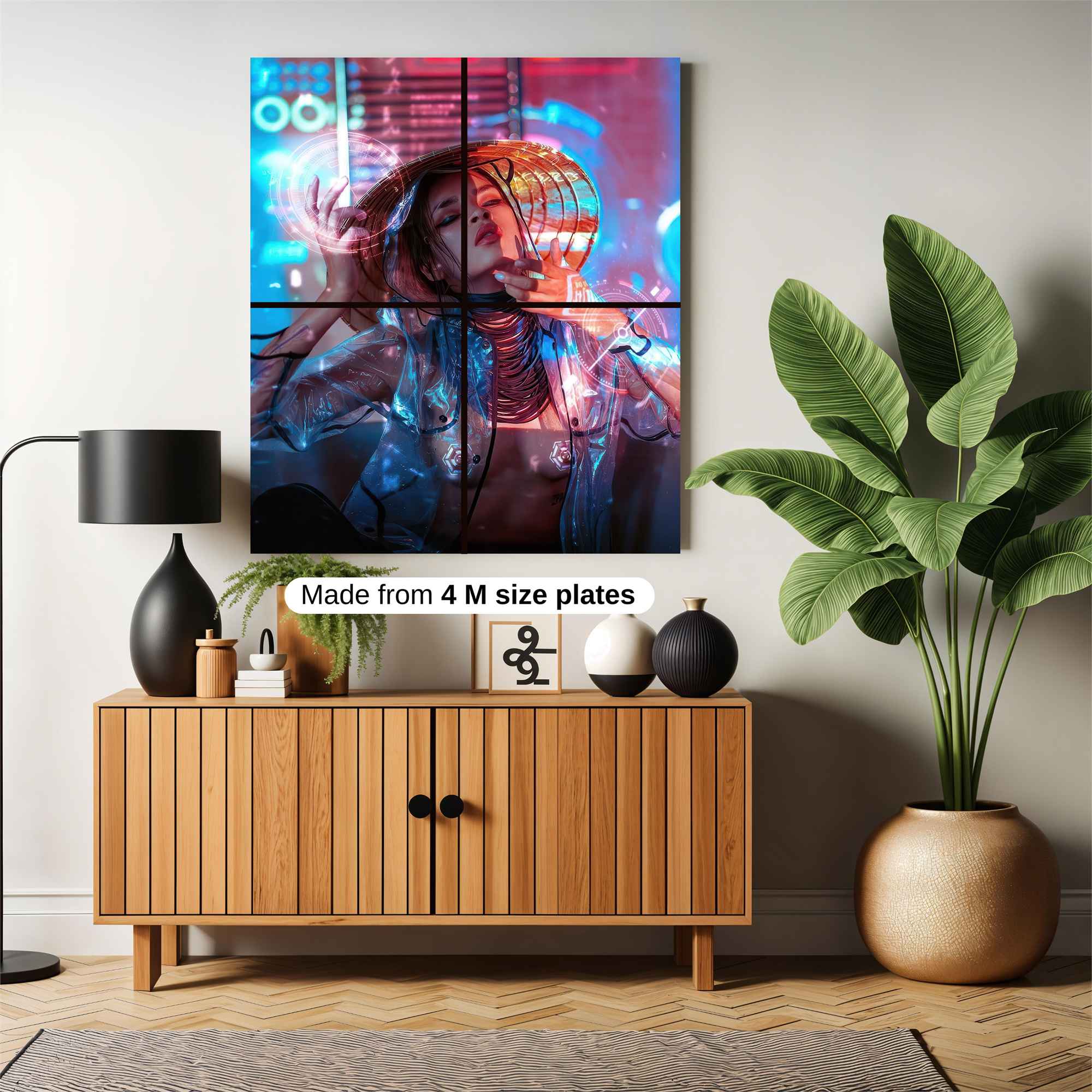 Neon Reverie Safe Wall Magnetic / M