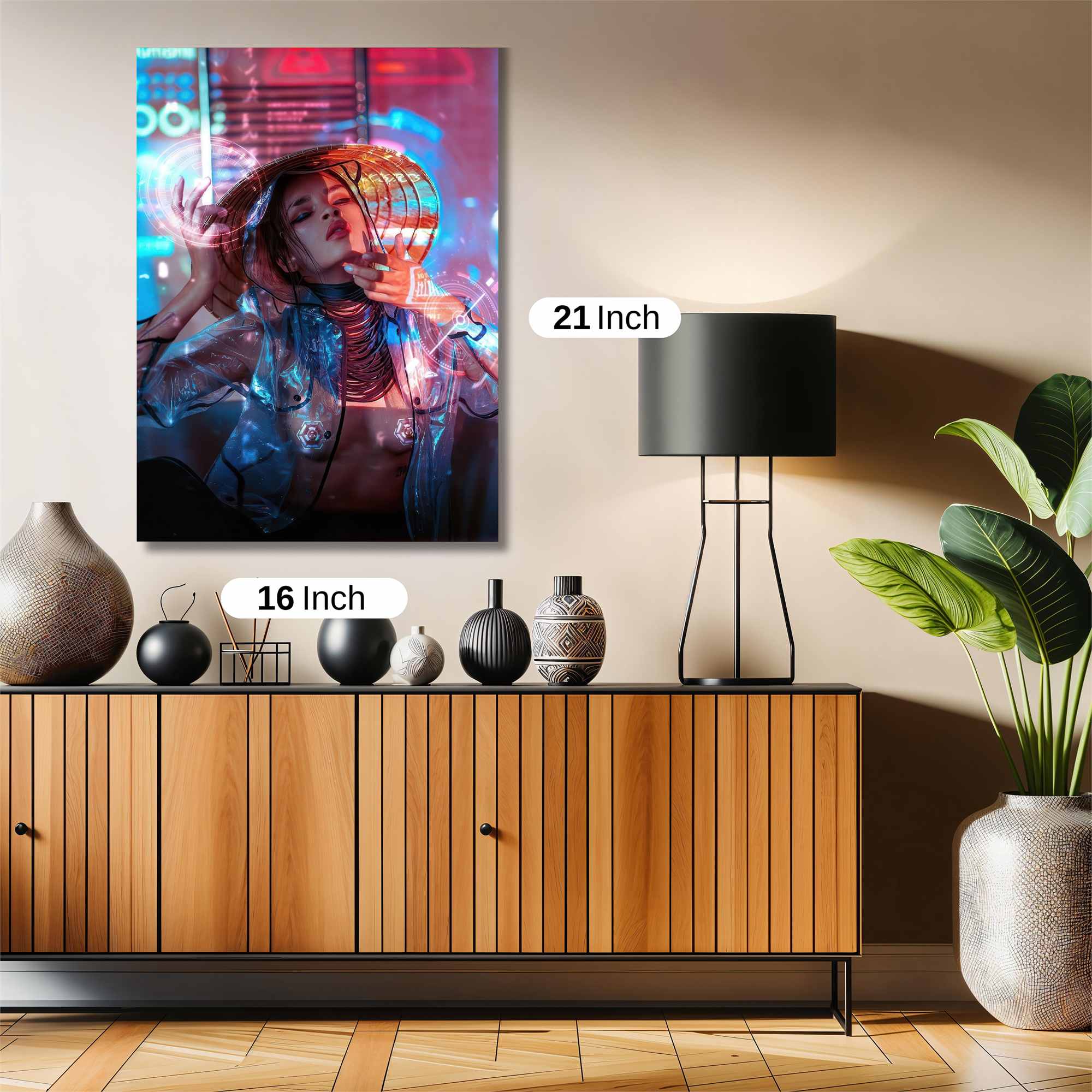 Neon Reverie Safe Wall Magnetic / M