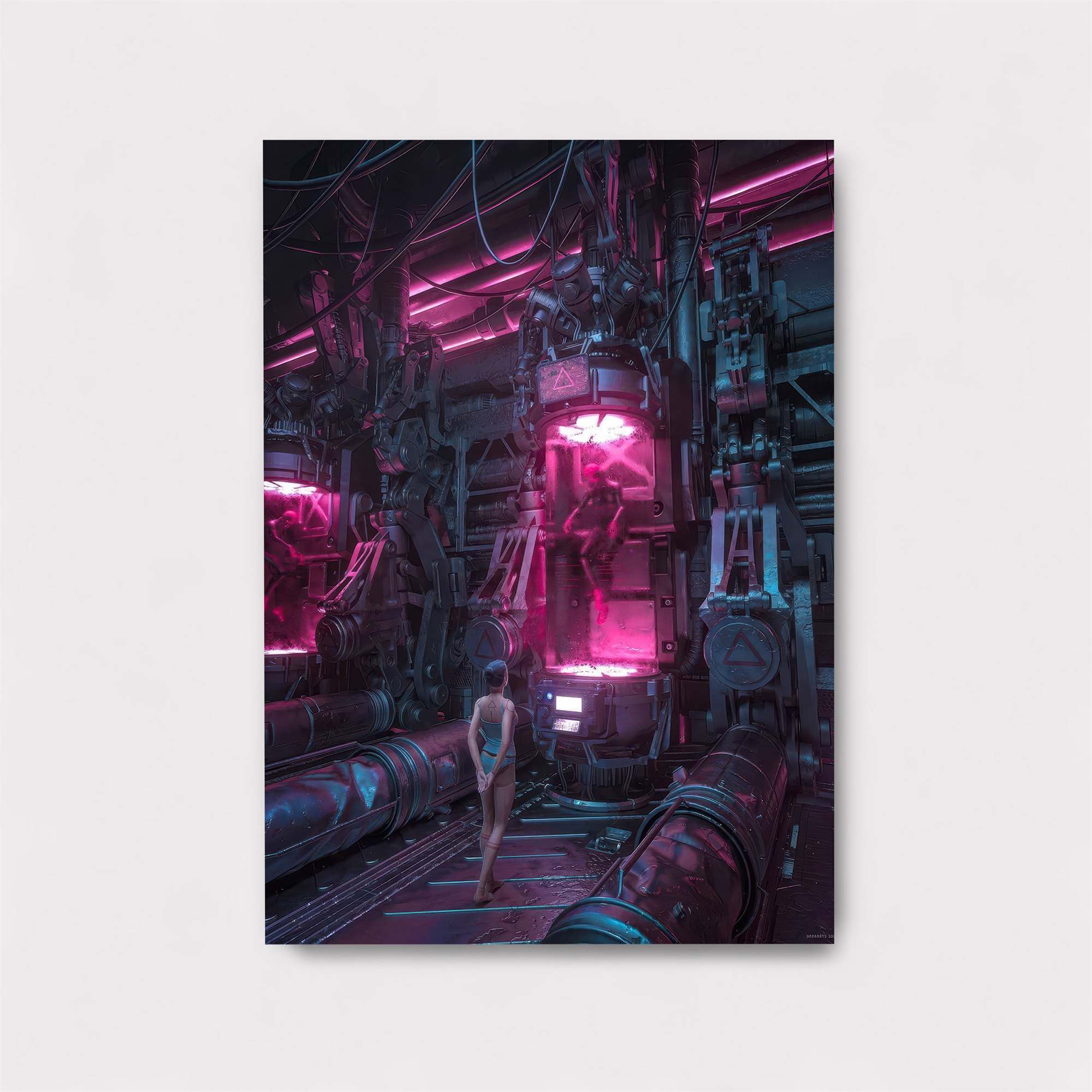 Neon Reverie Safe Wall Magnetic / M