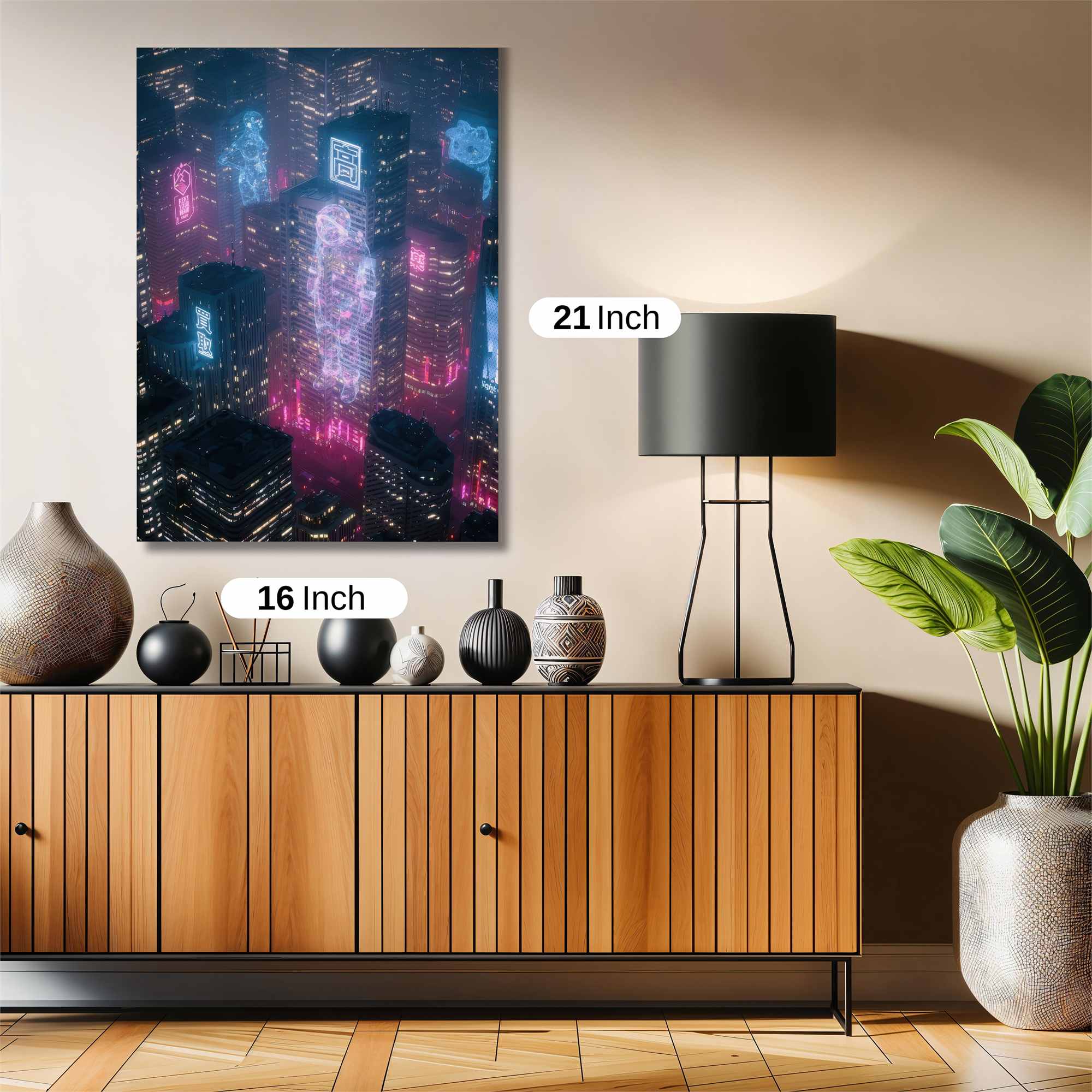 Neon Dreams Safe Wall Magnetic / M