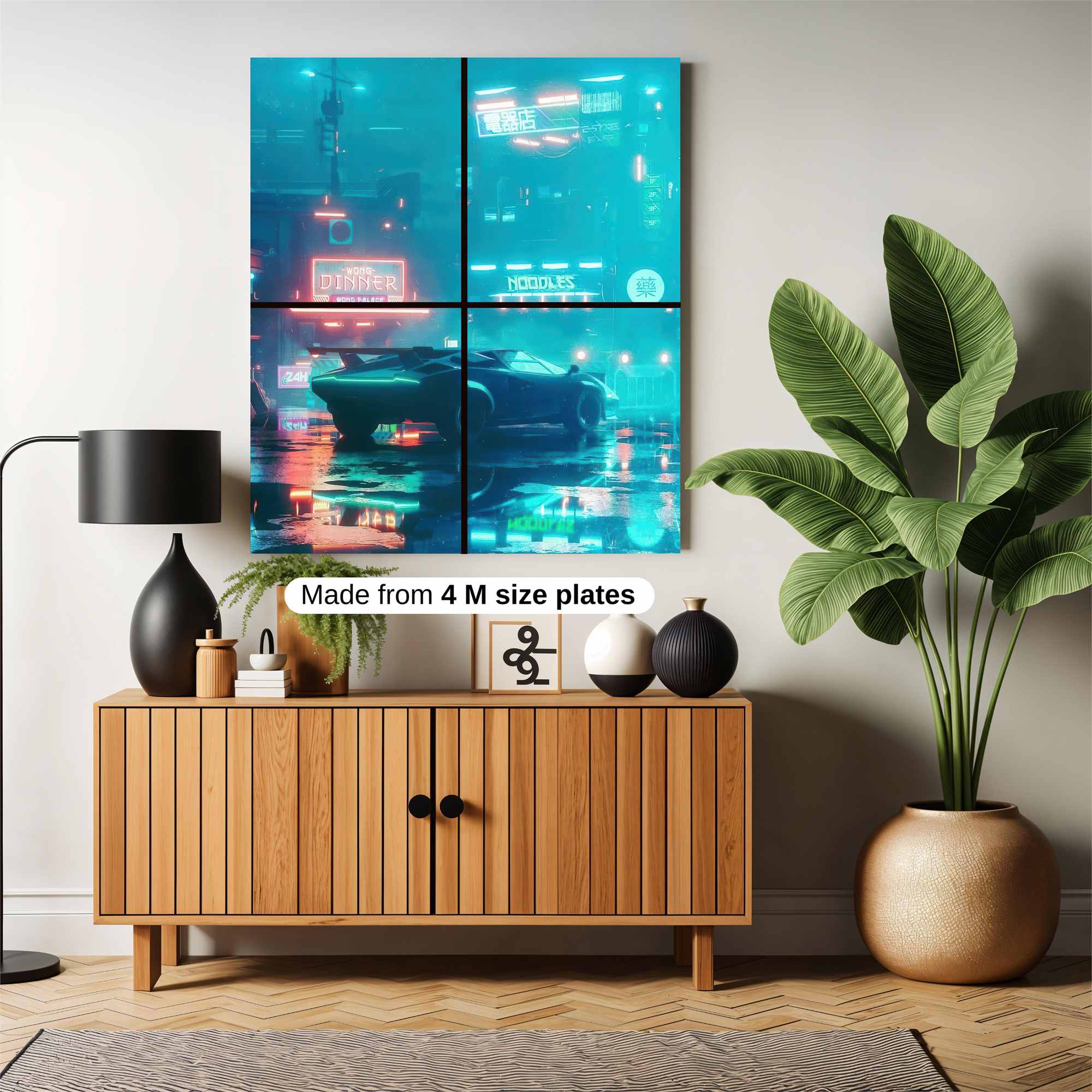 Neon Reverie Safe Wall Magnetic / M