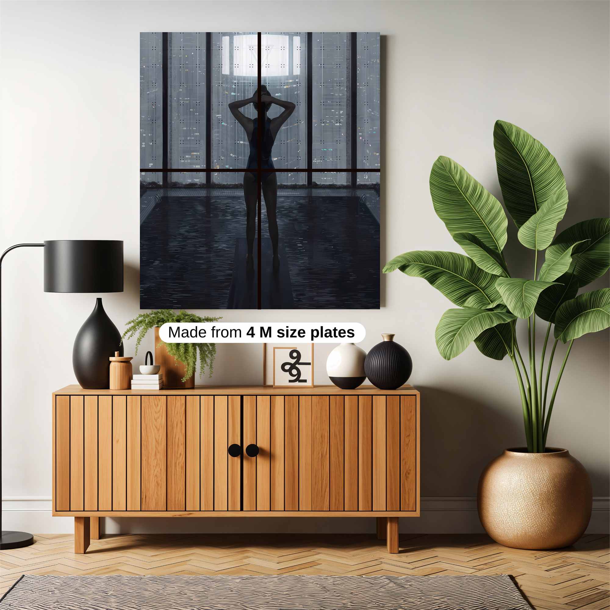 Silhouette Serenity Safe Wall Magnetic / M