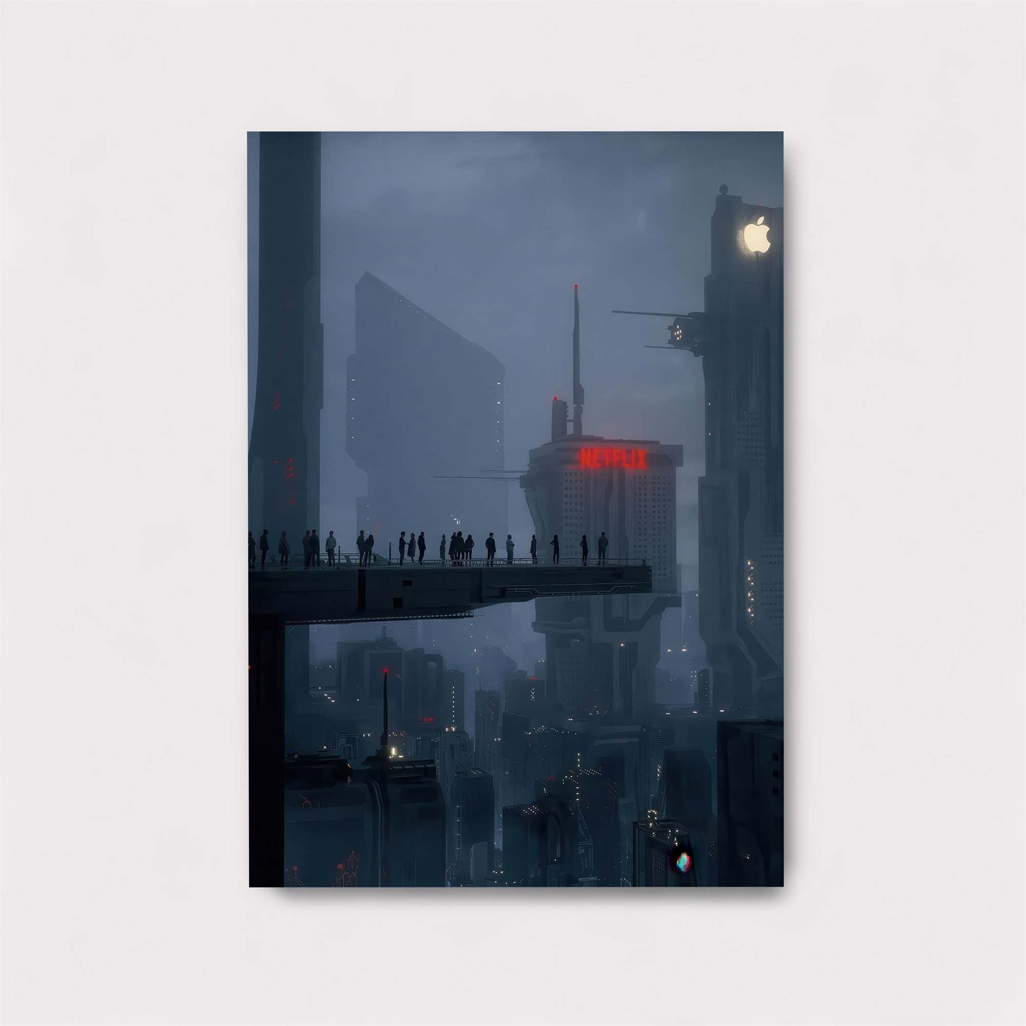 Futuristic Haze Safe Wall Magnetic / M