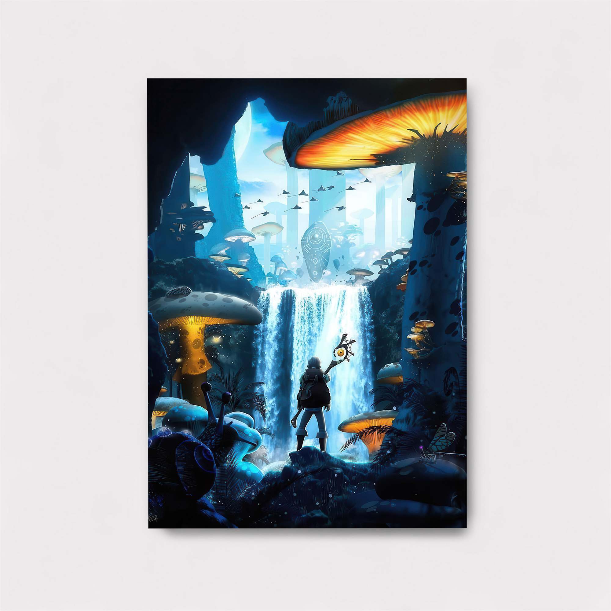 Mushroom Wonderland Safe Wall Magnetic / M