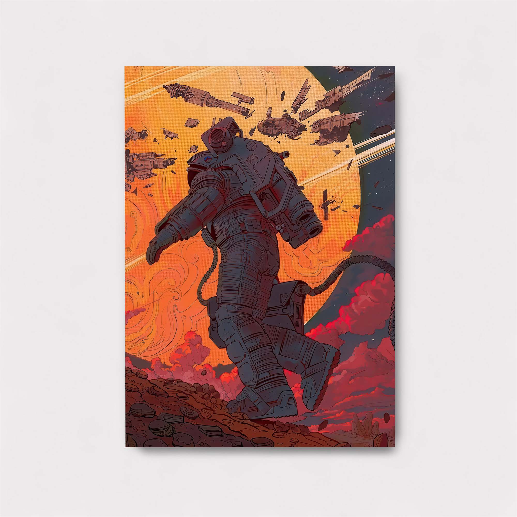 Astronaut Reverie Safe Wall Magnetic / M