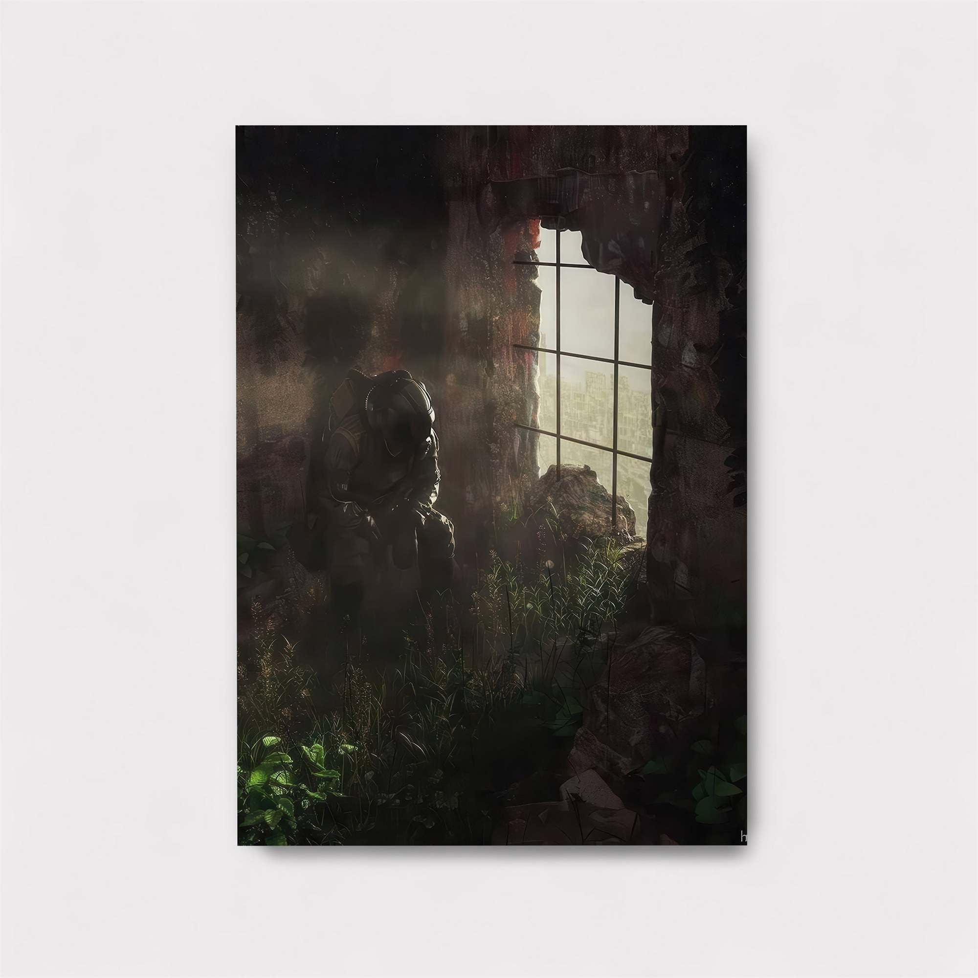 Shadowed Solitude Safe Wall Magnetic / M