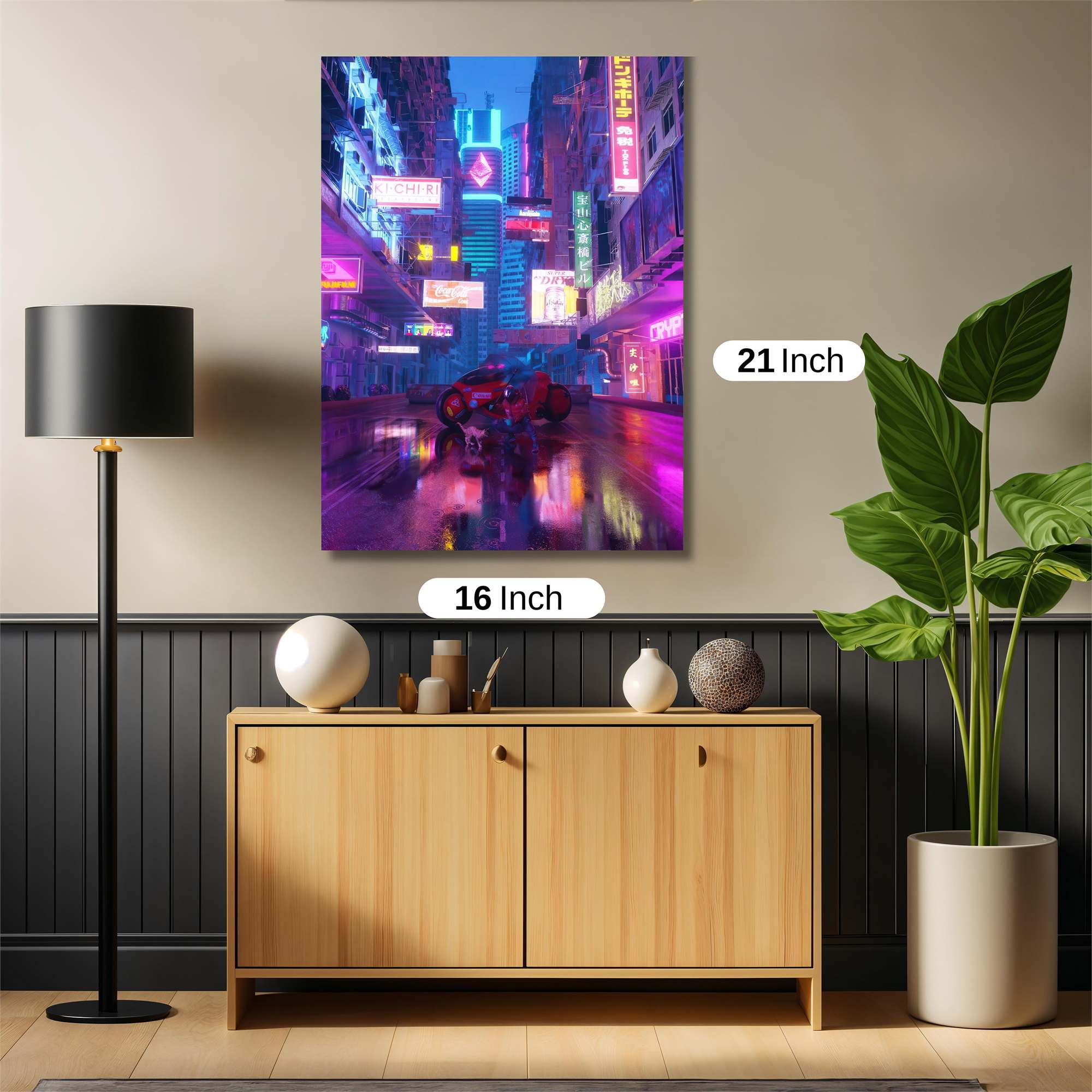 Neon Reverie Safe Wall Magnetic / M