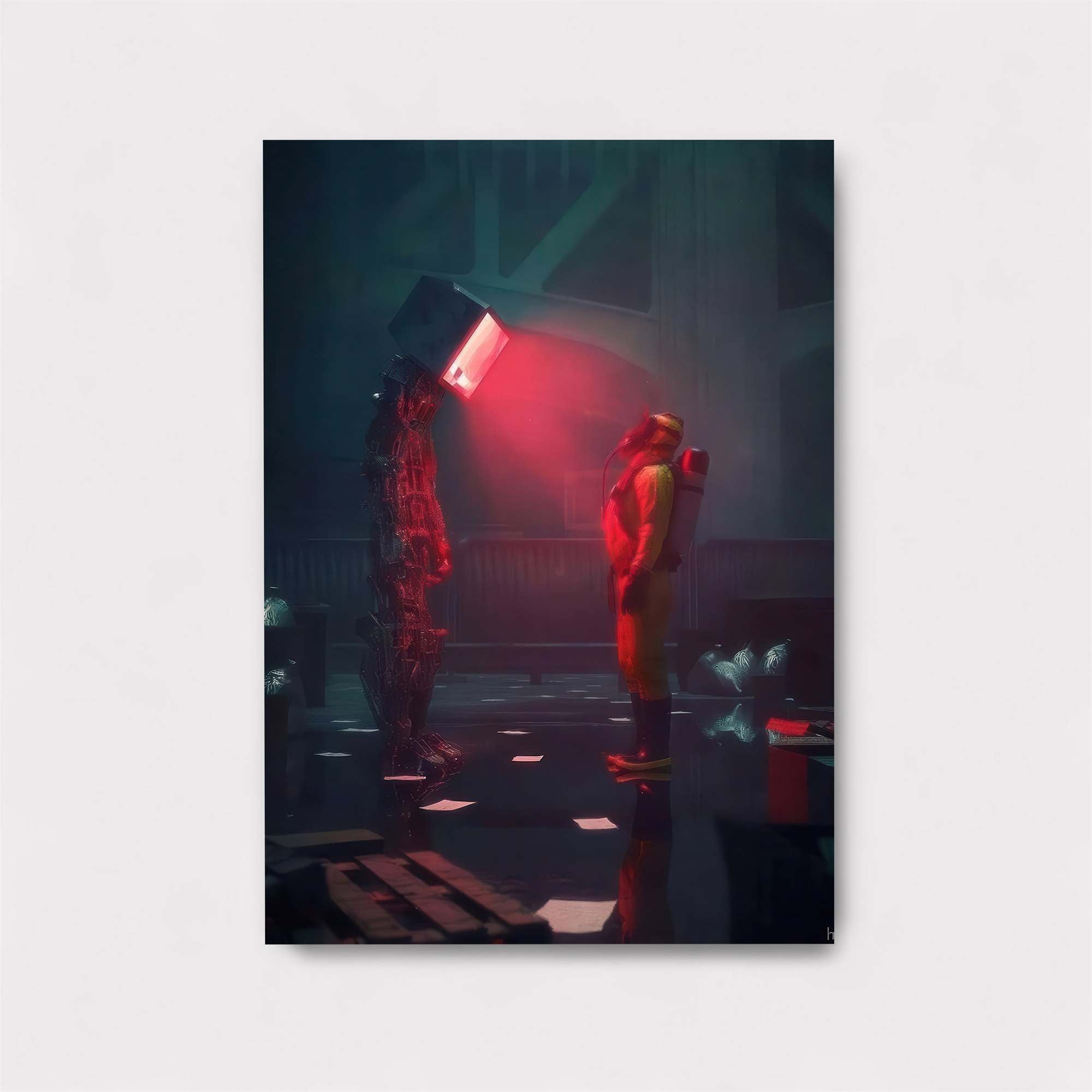 Neon Confrontation Safe Wall Magnetic / M