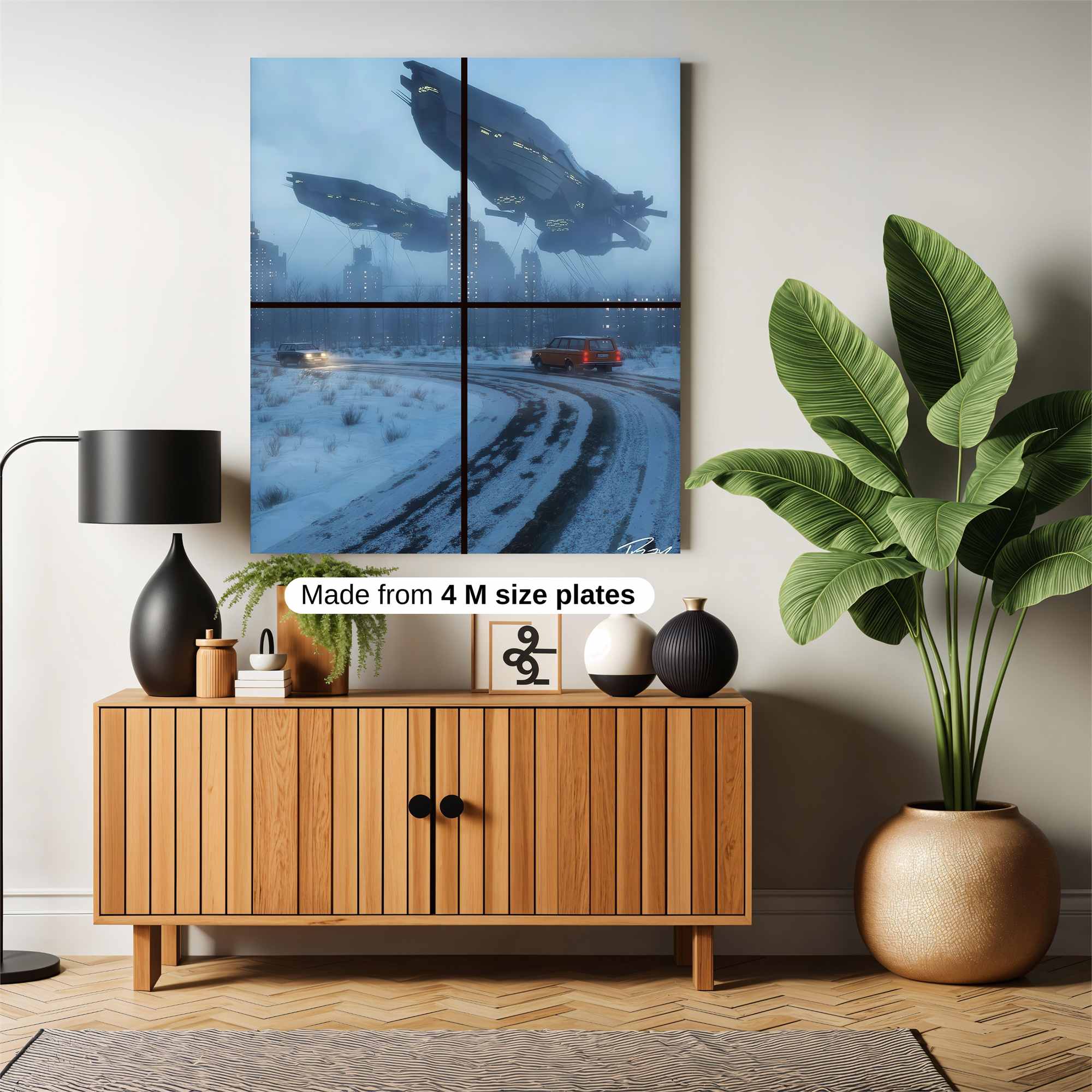 Alien Descent Safe Wall Magnetic / M