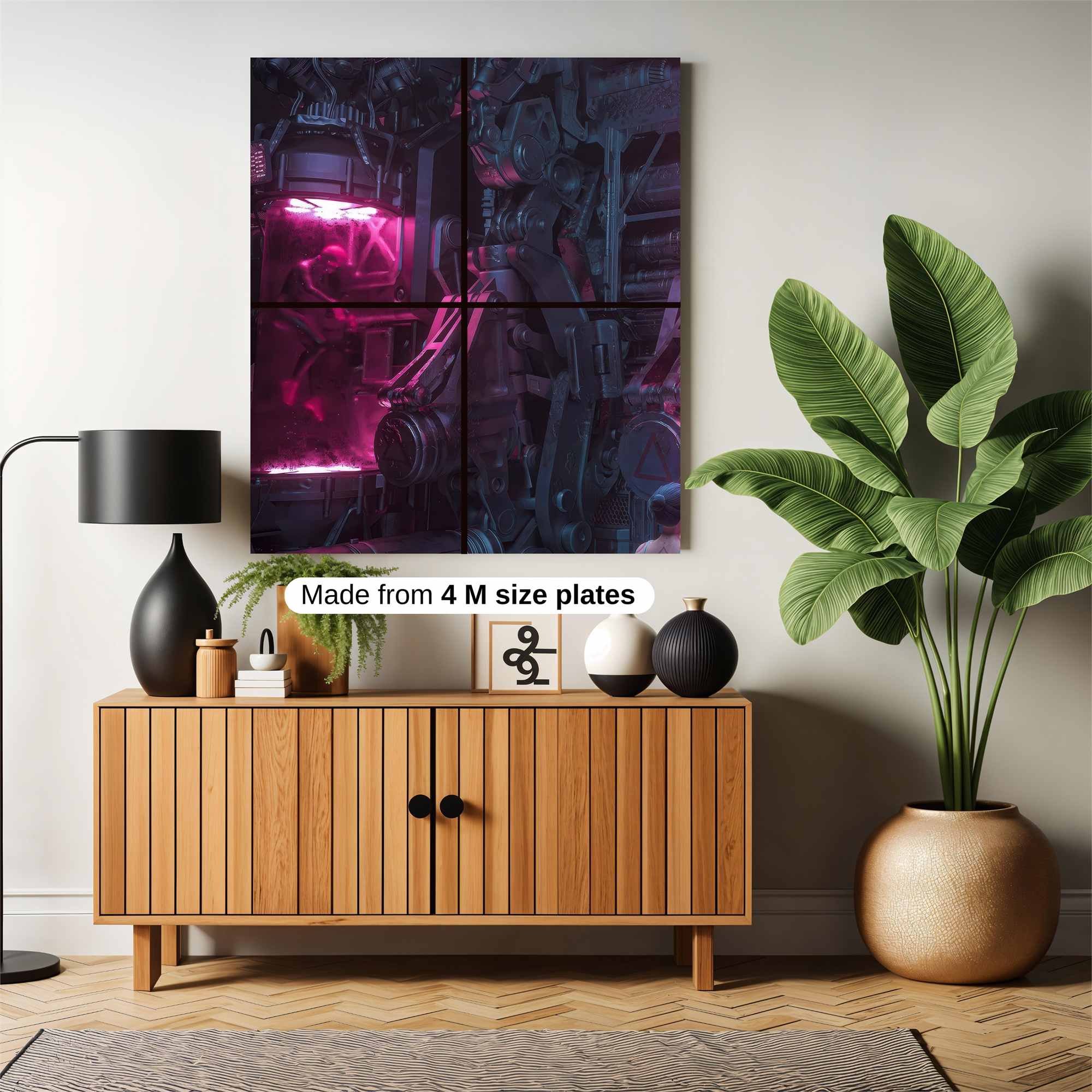 Cybernetic Dreamscape Safe Wall Magnetic / M