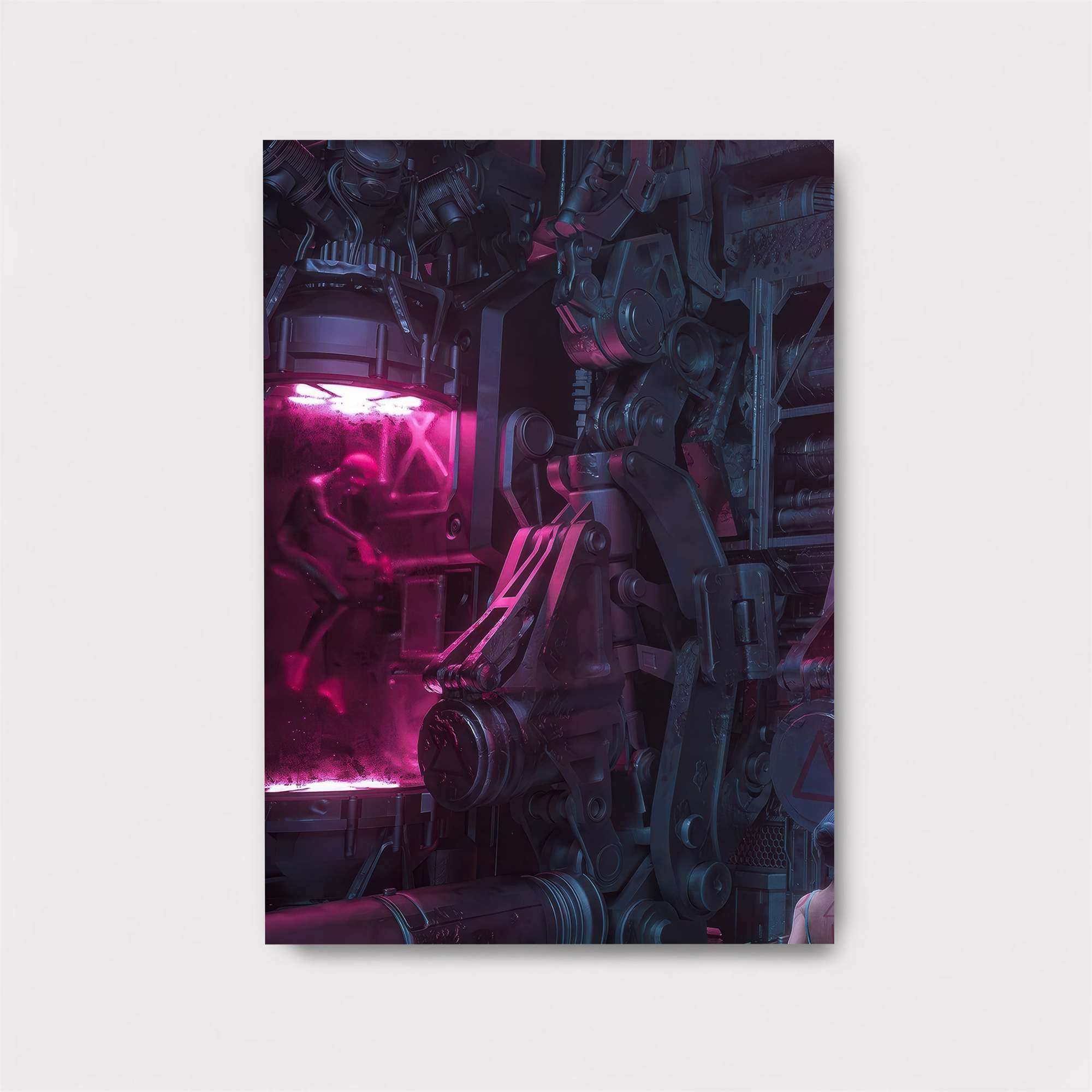 Cybernetic Dreamscape Safe Wall Magnetic / M