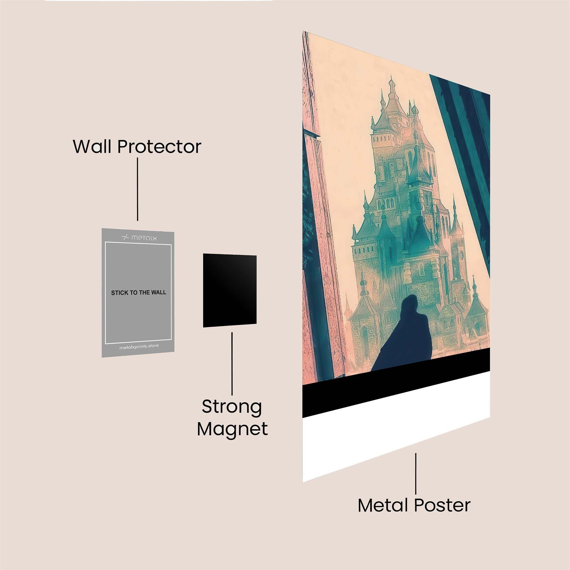 Cyber Seraph Safe Wall Magnetic / M