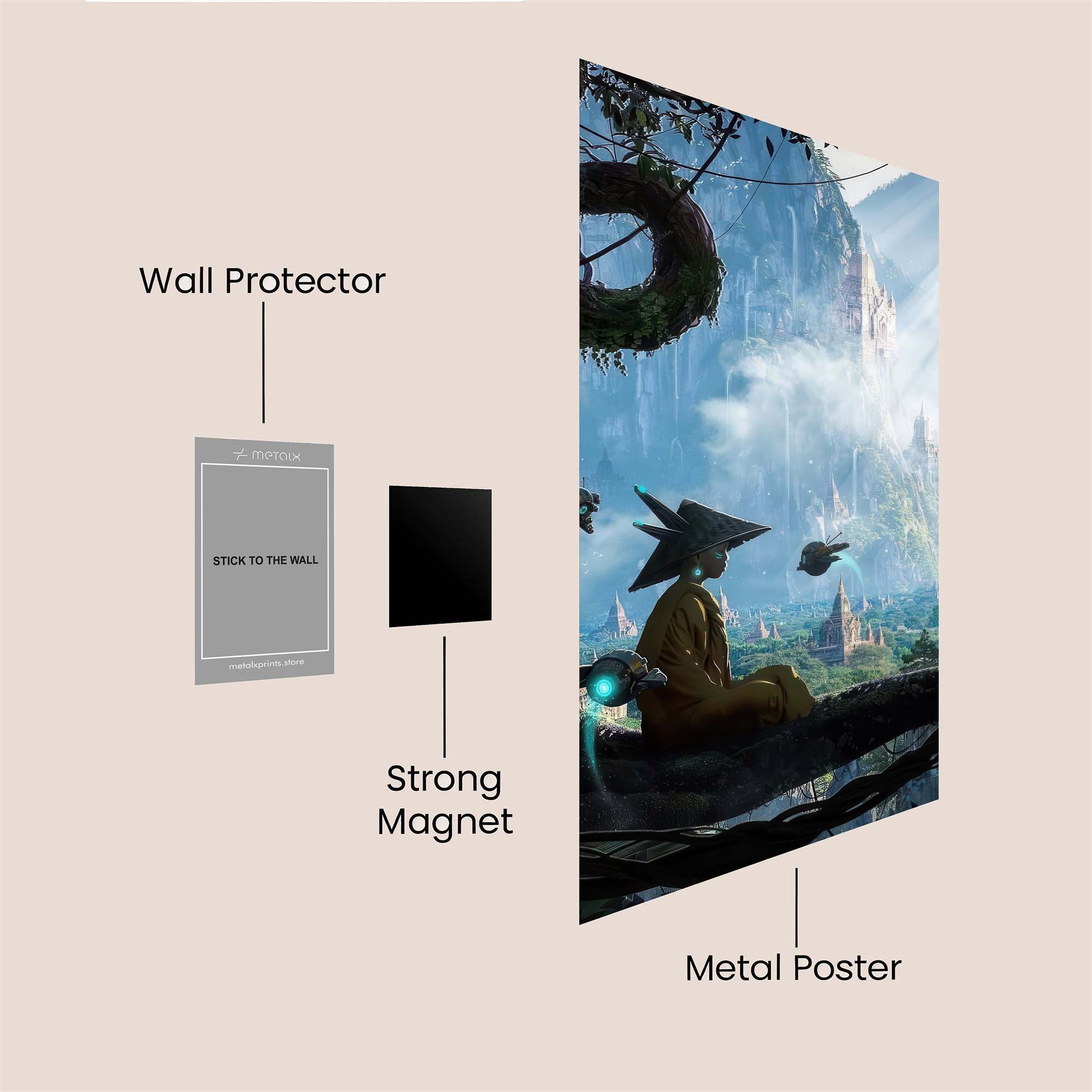 Mystic Reverie Safe Wall Magnetic / M