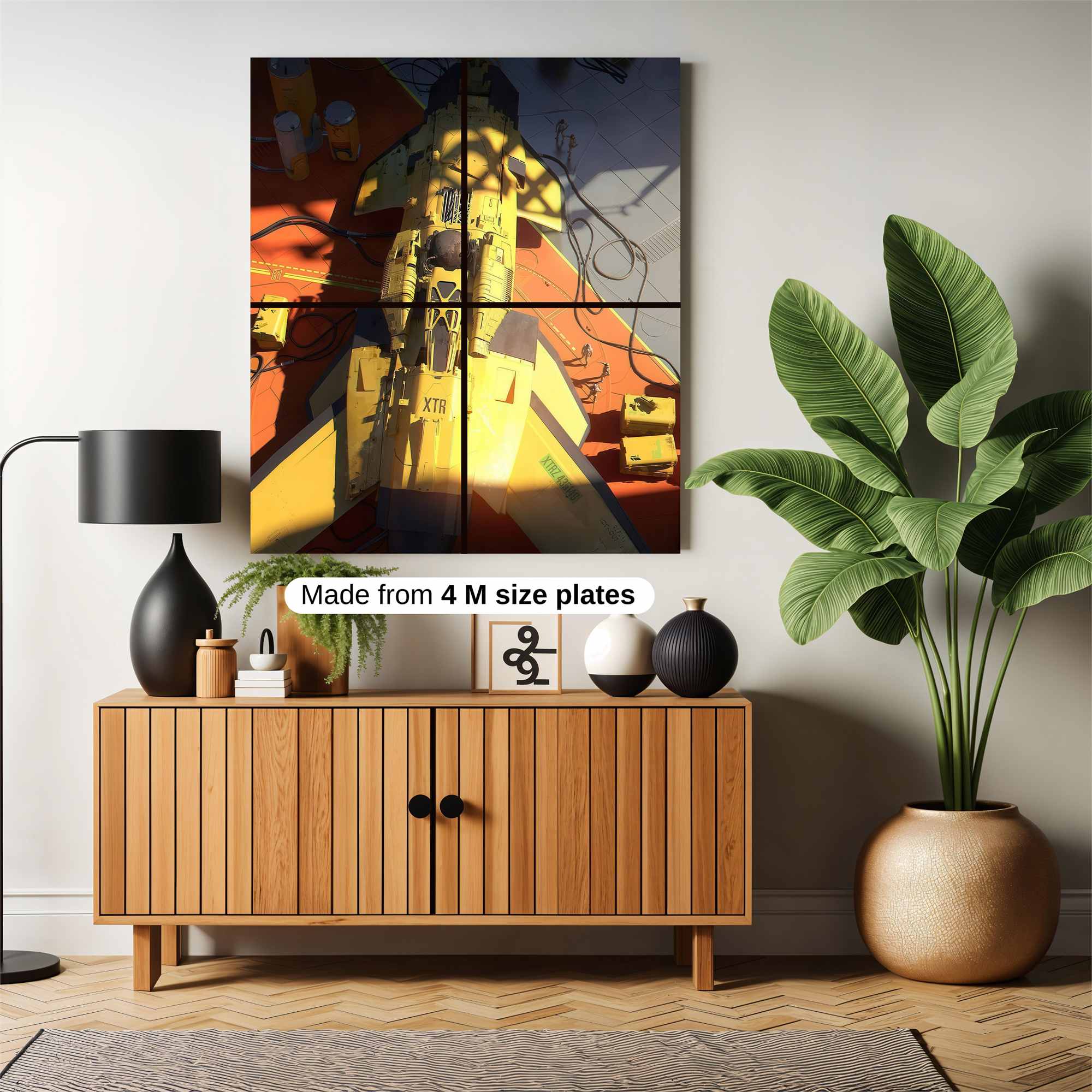 Futuristic Reverie Safe Wall Magnetic / M