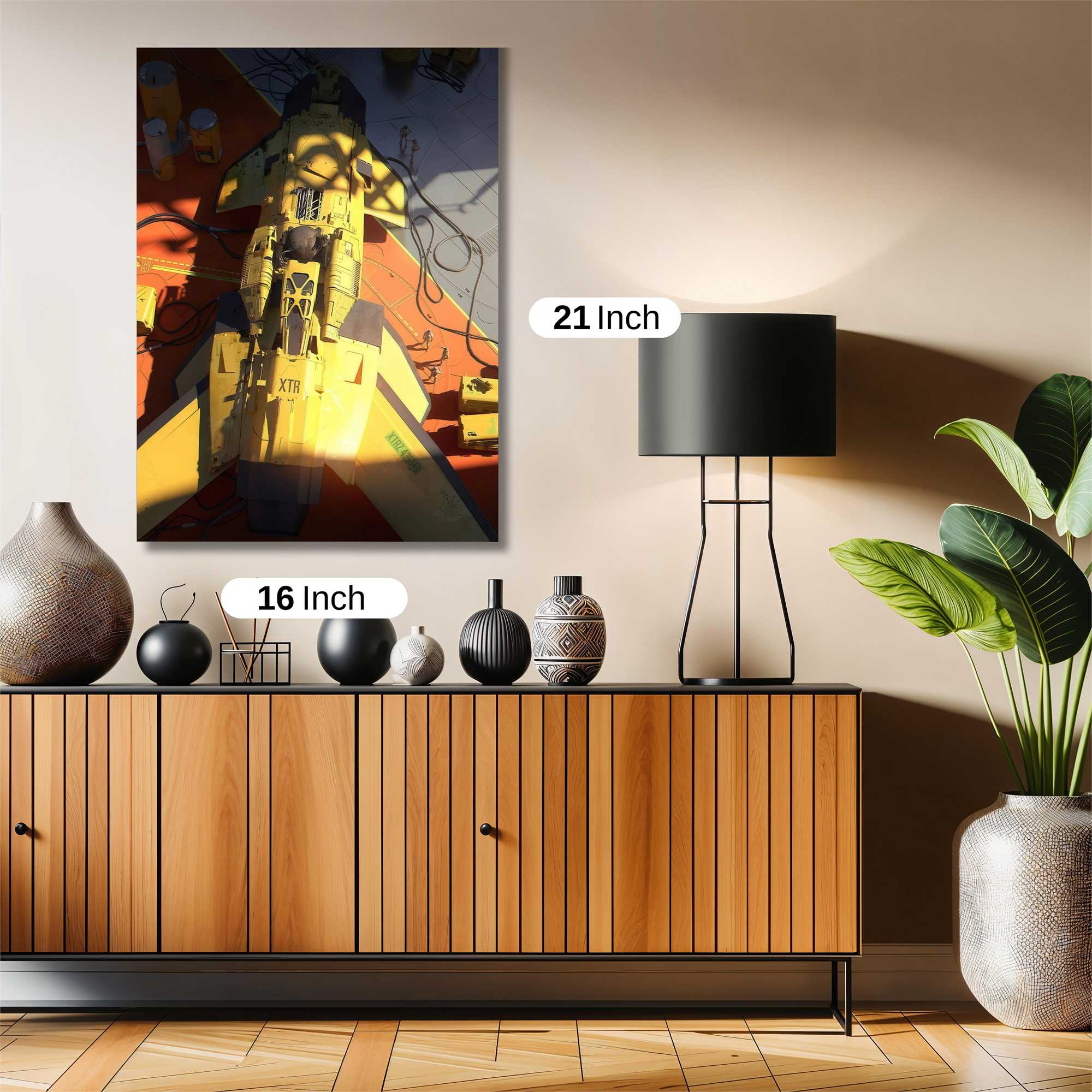 Futuristic Reverie Safe Wall Magnetic / M