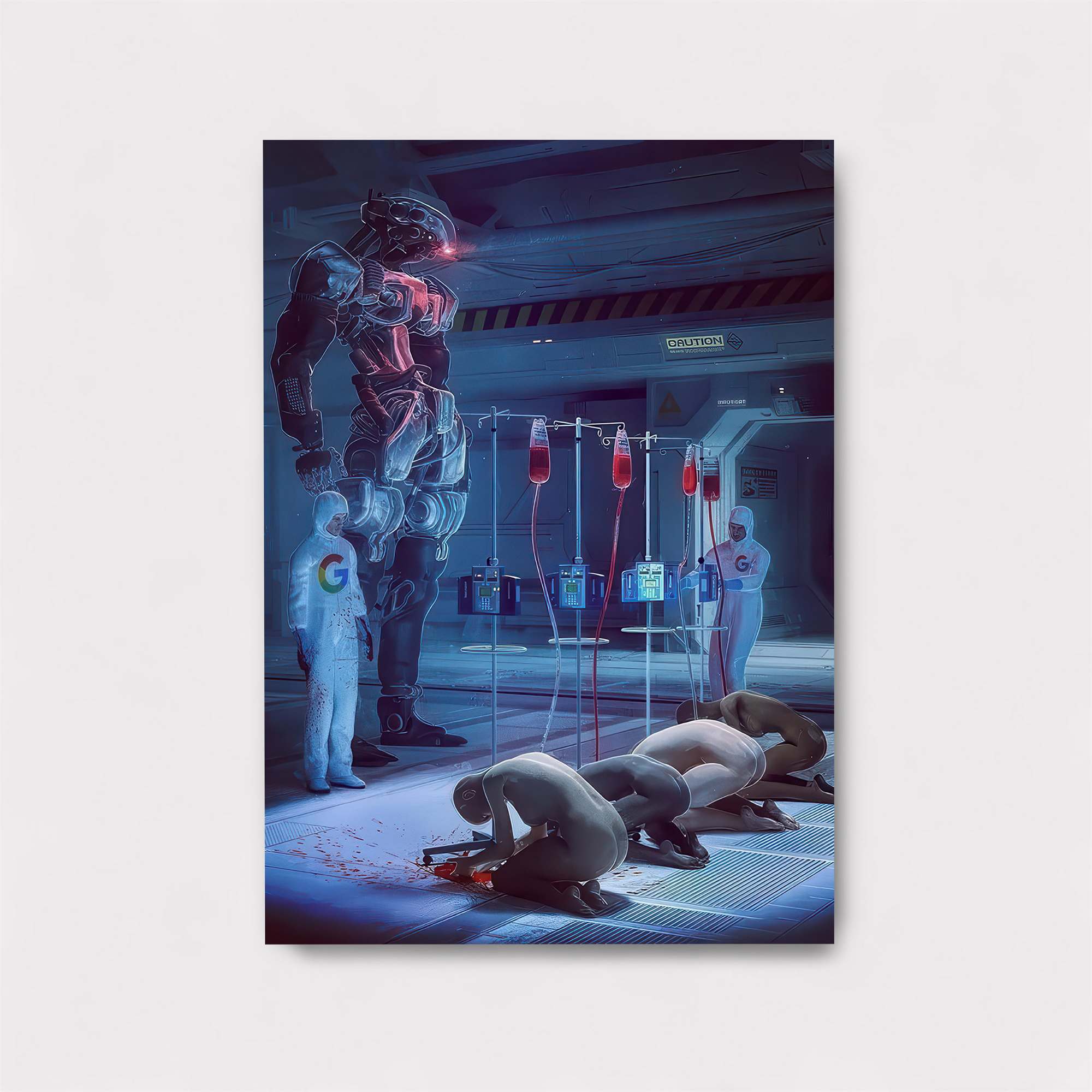 Algorithmic Dystopia Safe Wall Magnetic / M