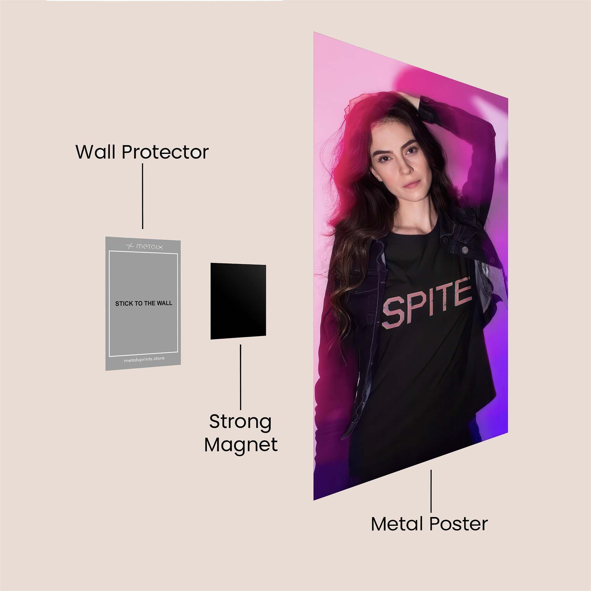 SPITE Vibe Safe Wall Magnetic / M