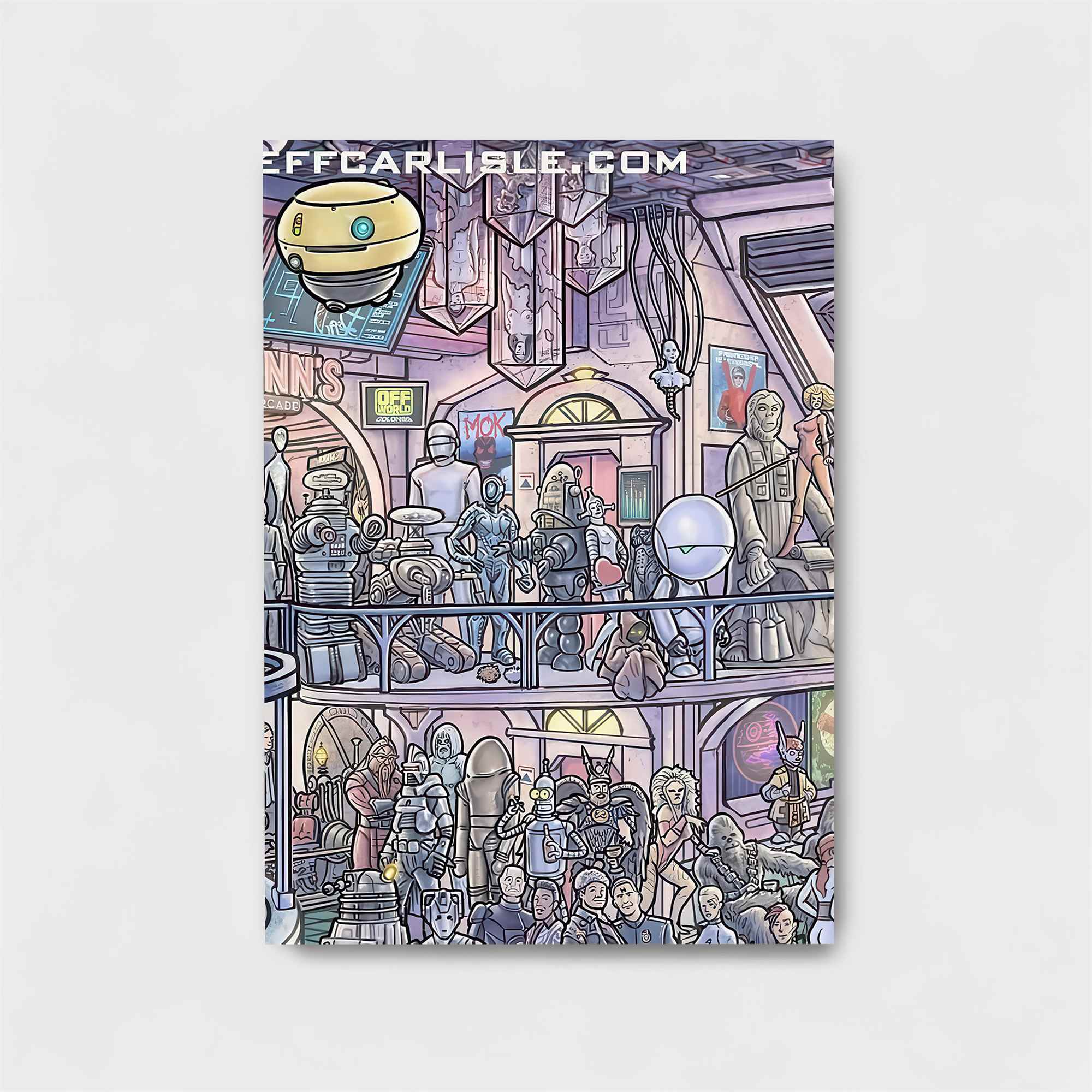 Neon Reverie Safe Wall Magnetic / M