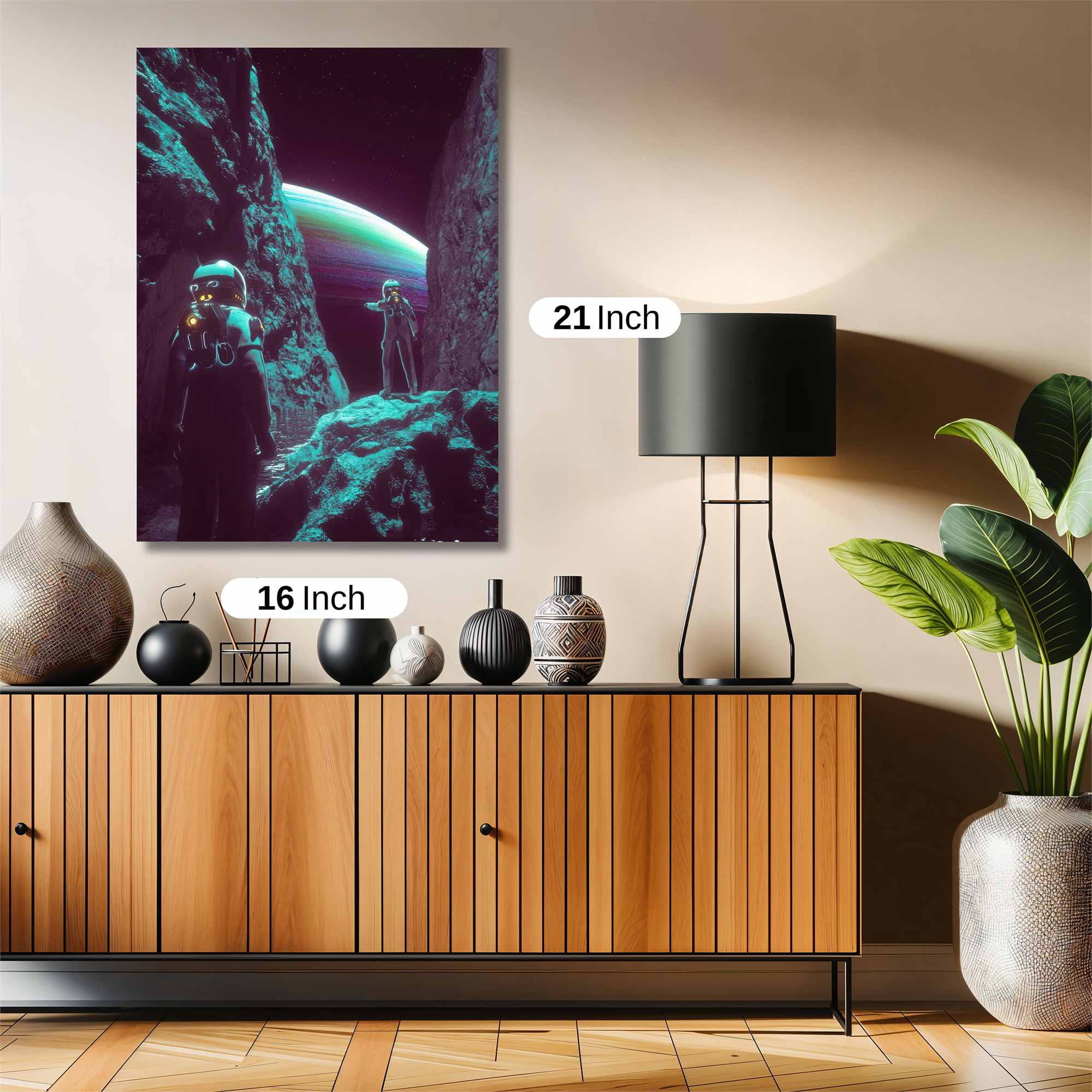 Cosmic Exploration Safe Wall Magnetic / M