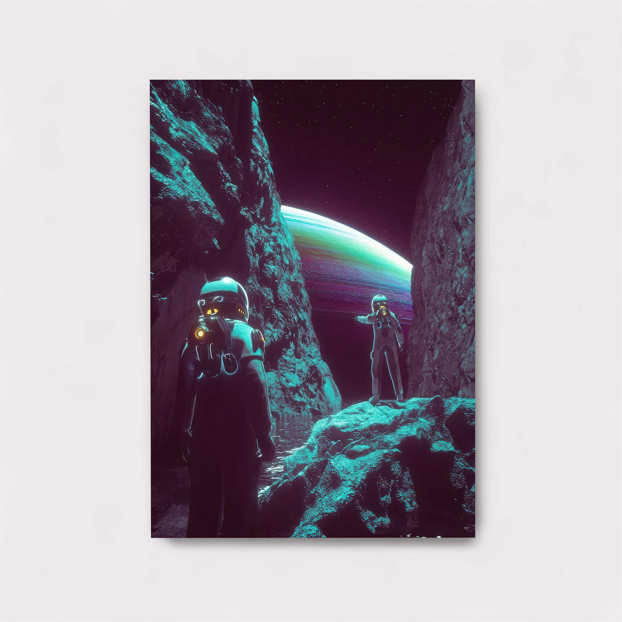 Cosmic Exploration Safe Wall Magnetic / M