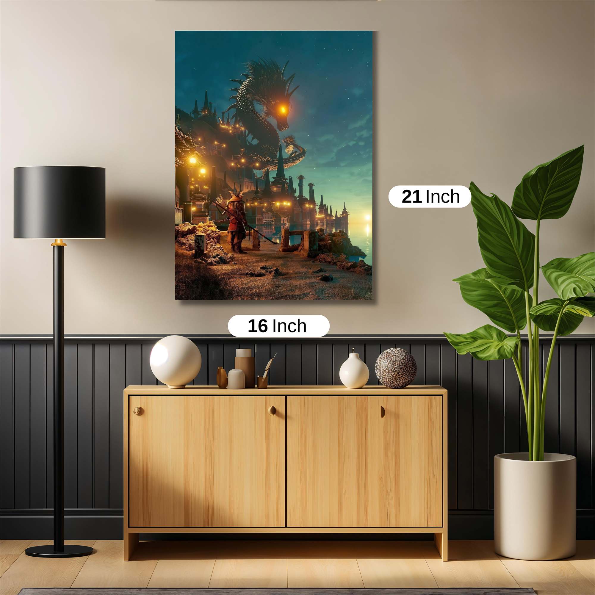 Dragon Reverie Safe Wall Magnetic / M