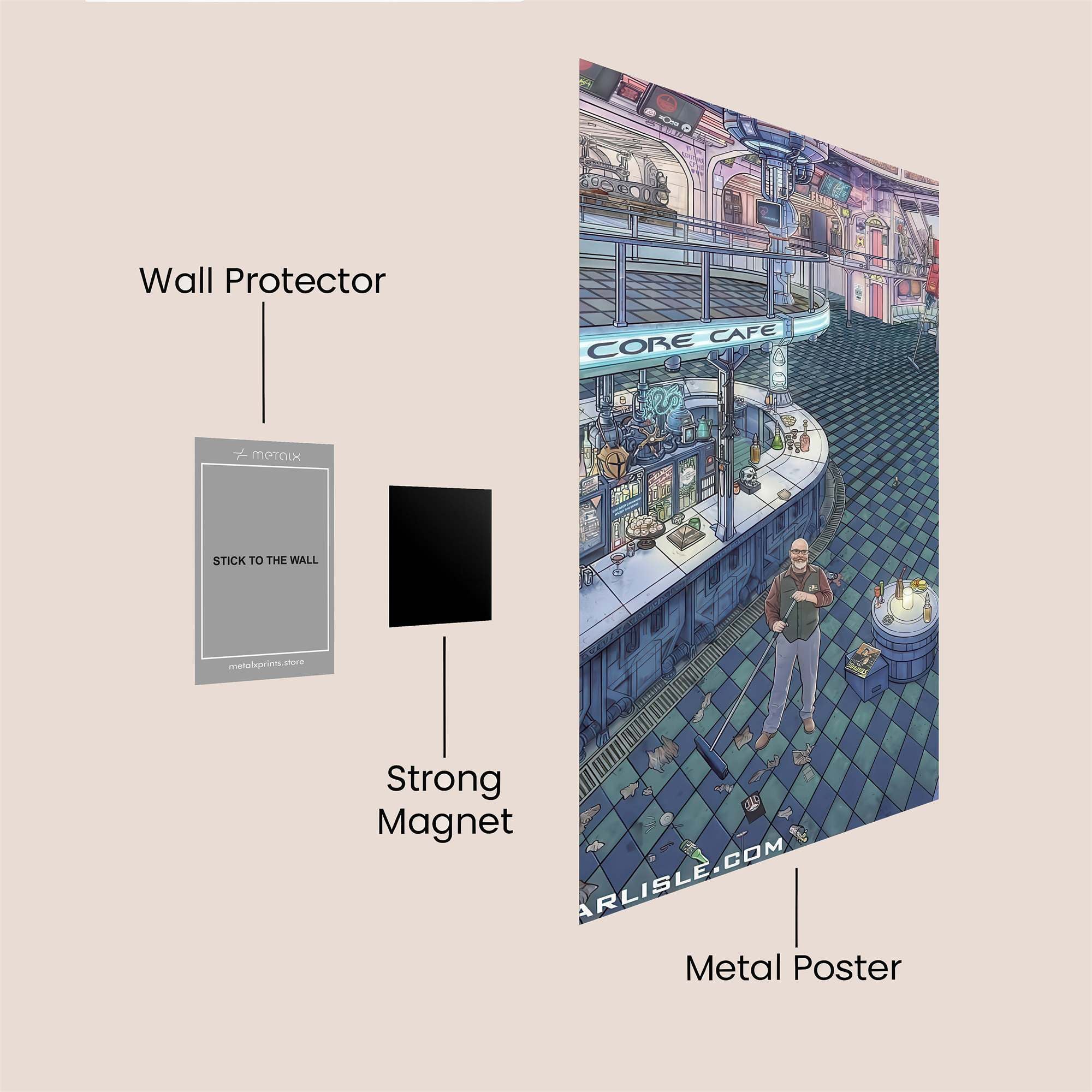 Galactic Serenity Safe Wall Magnetic / M