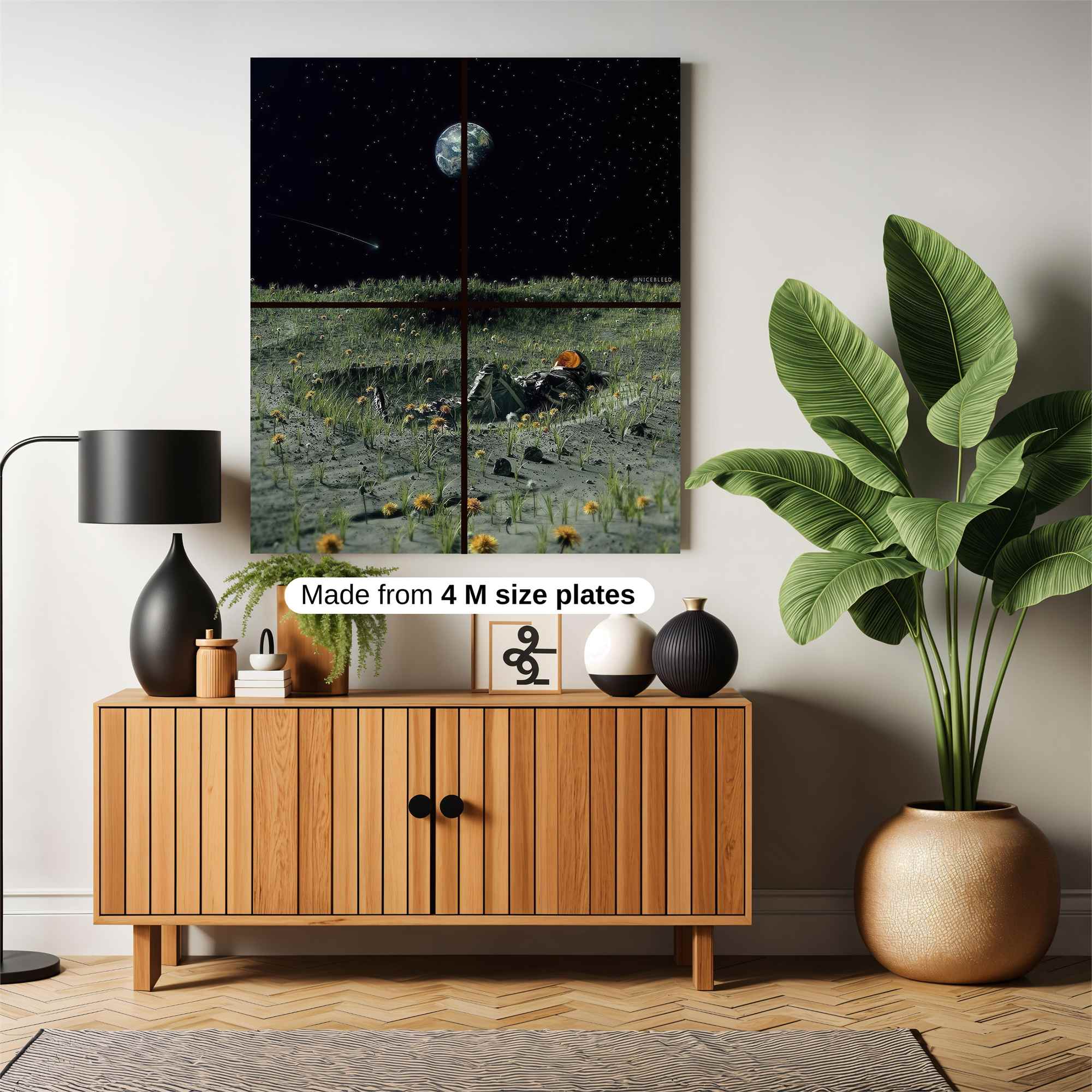 Lunar Serenity Safe Wall Magnetic / M