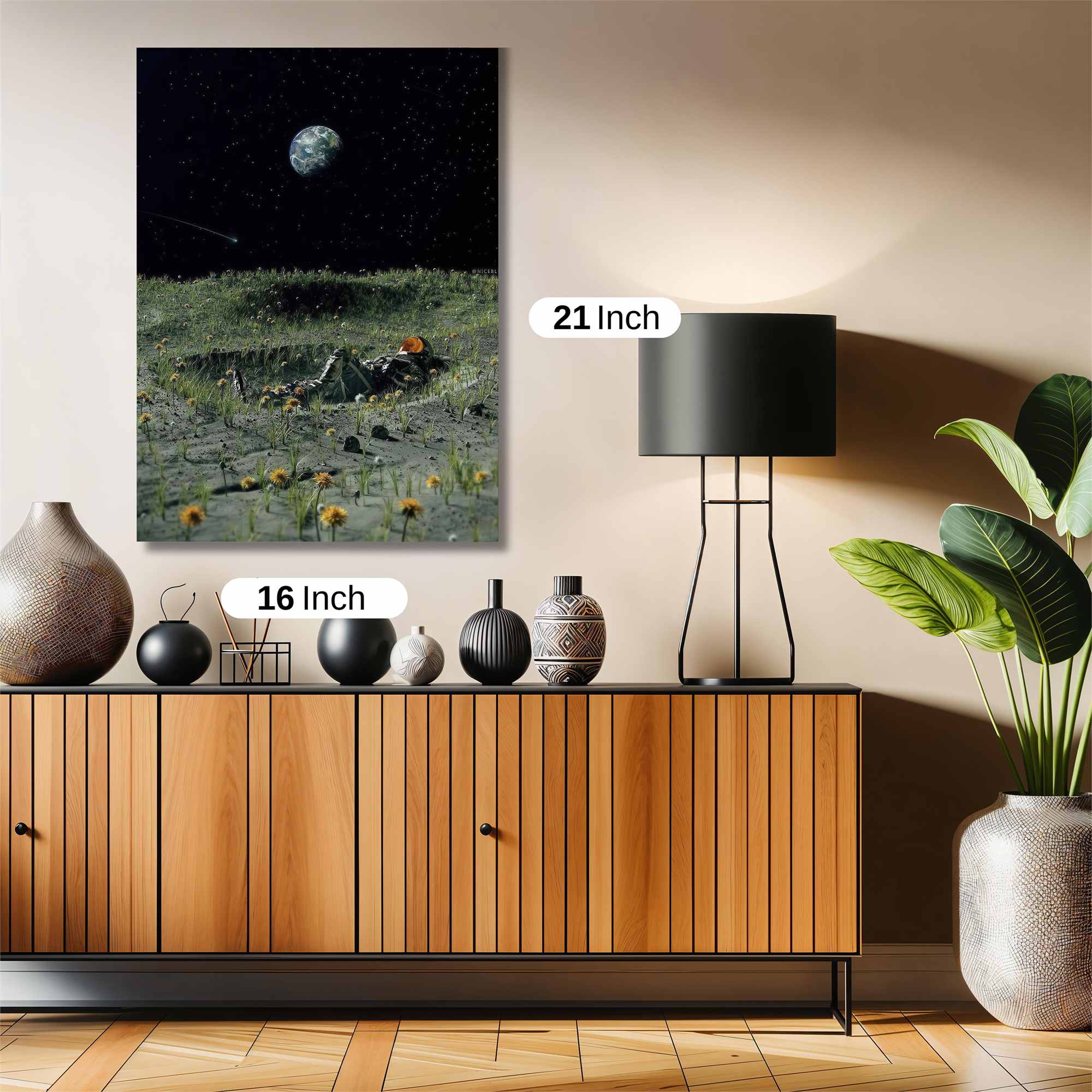 Lunar Serenity Safe Wall Magnetic / M